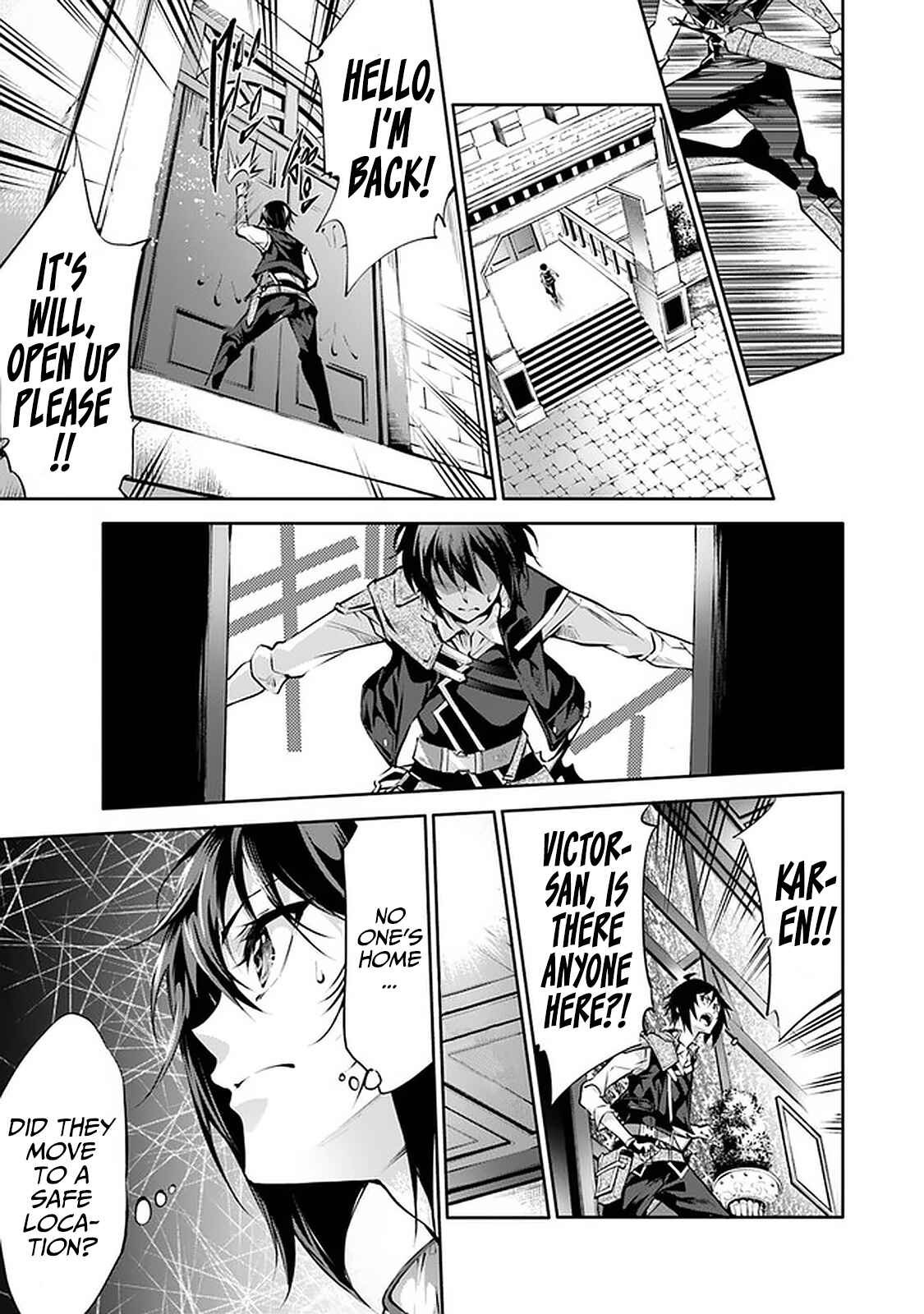 Page 8 Chapter 20 Kamigami ni Sodaterare Shimo no, Saikyou to Naru