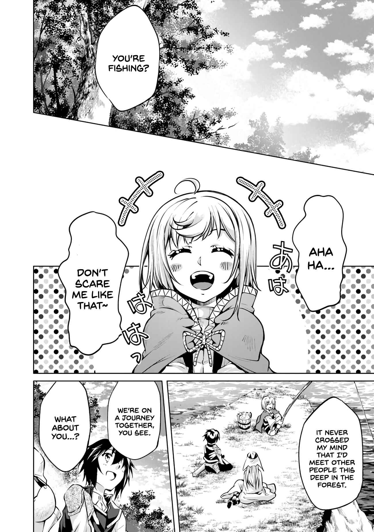 Page 10 Chapter 9 Kamigami ni Sodaterare Shimo no, Saikyou to Naru