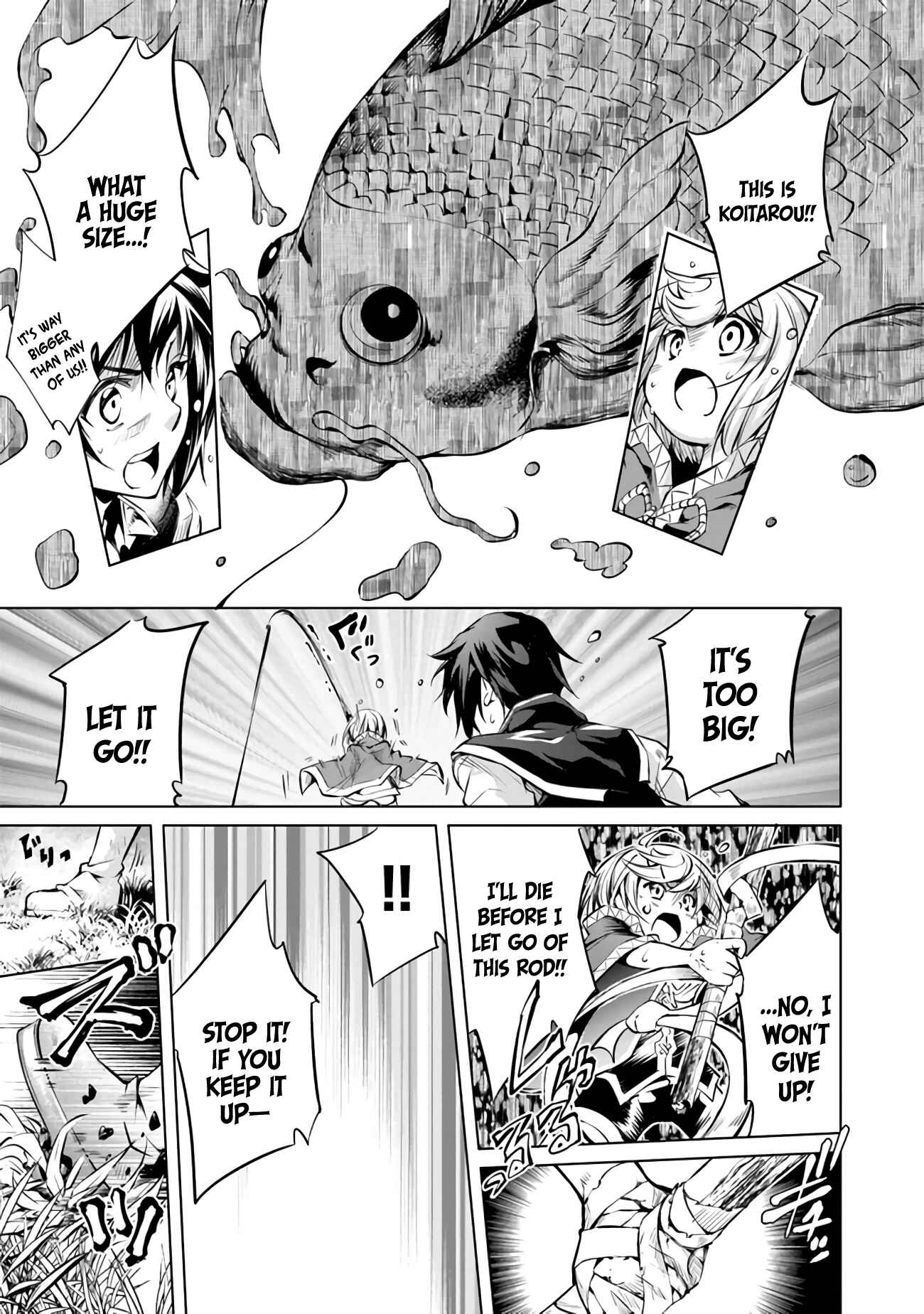 Page 15 Chapter 9 Kamigami ni Sodaterare Shimo no, Saikyou to Naru