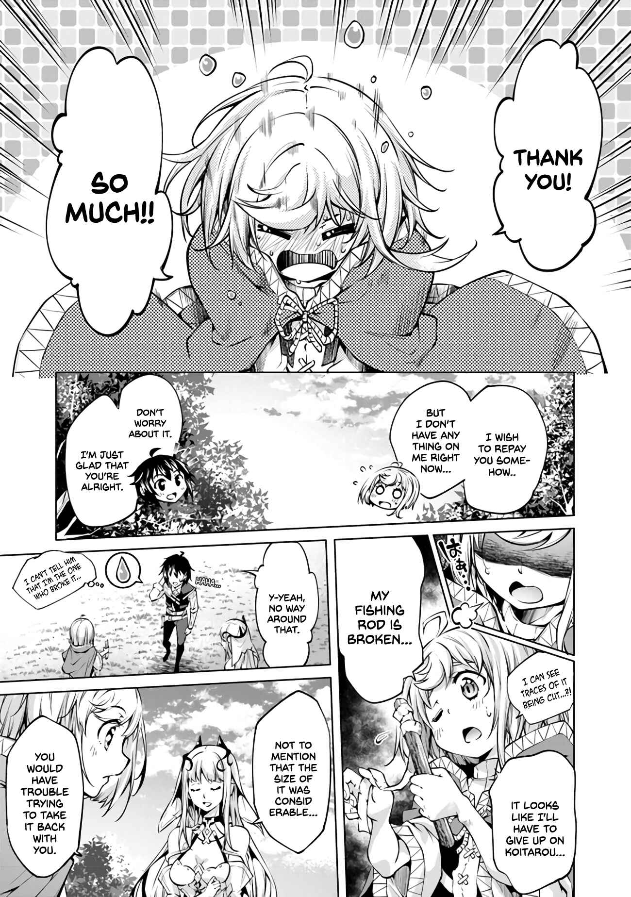 Page 19 Chapter 9 Kamigami ni Sodaterare Shimo no, Saikyou to Naru