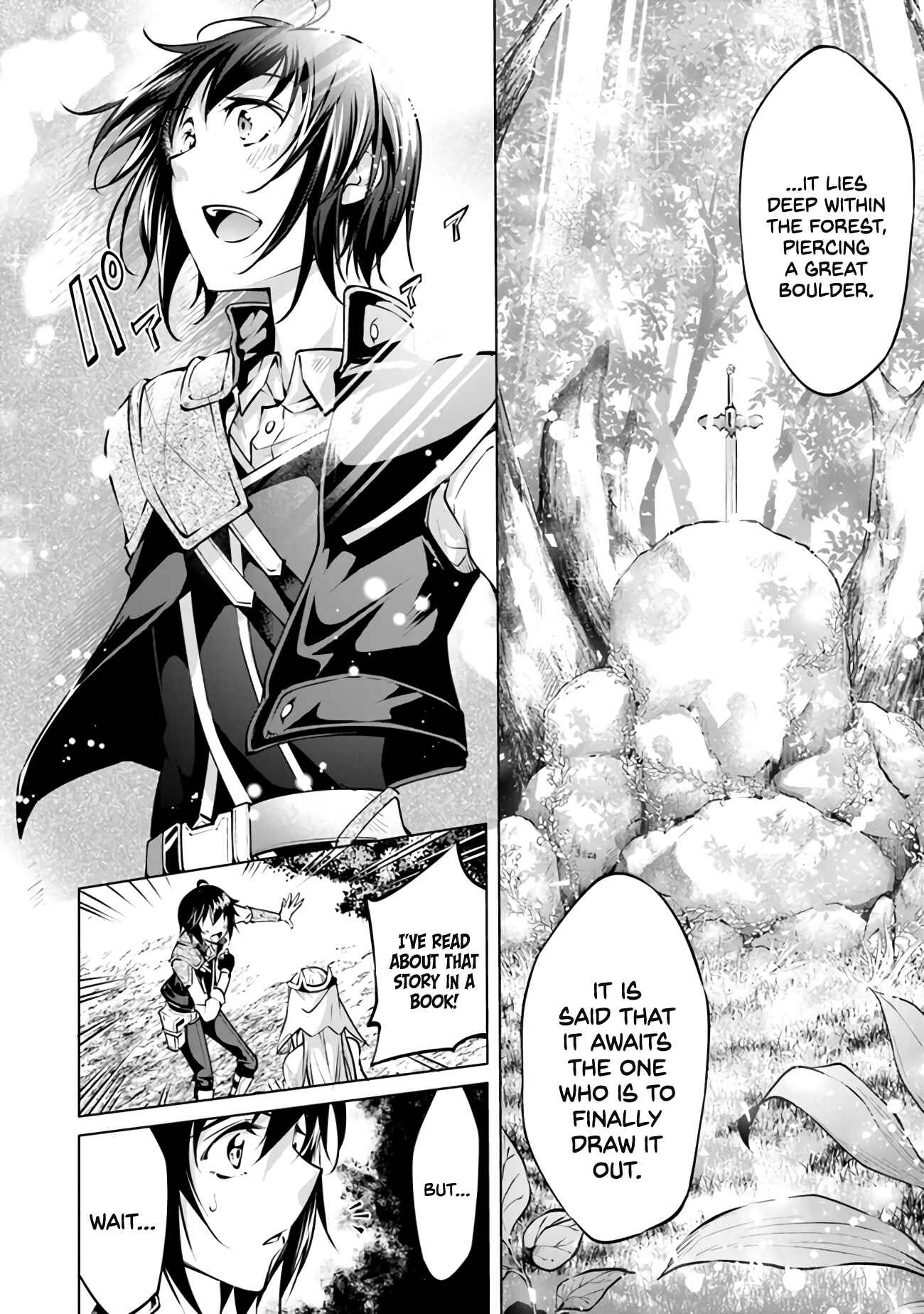 Page 4 Chapter 9 Kamigami ni Sodaterare Shimo no, Saikyou to Naru