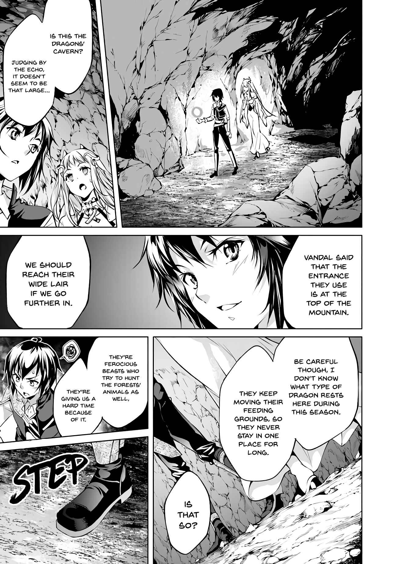 Page 13 Chapter 6 Kamigami ni Sodaterare Shimo no, Saikyou to Naru