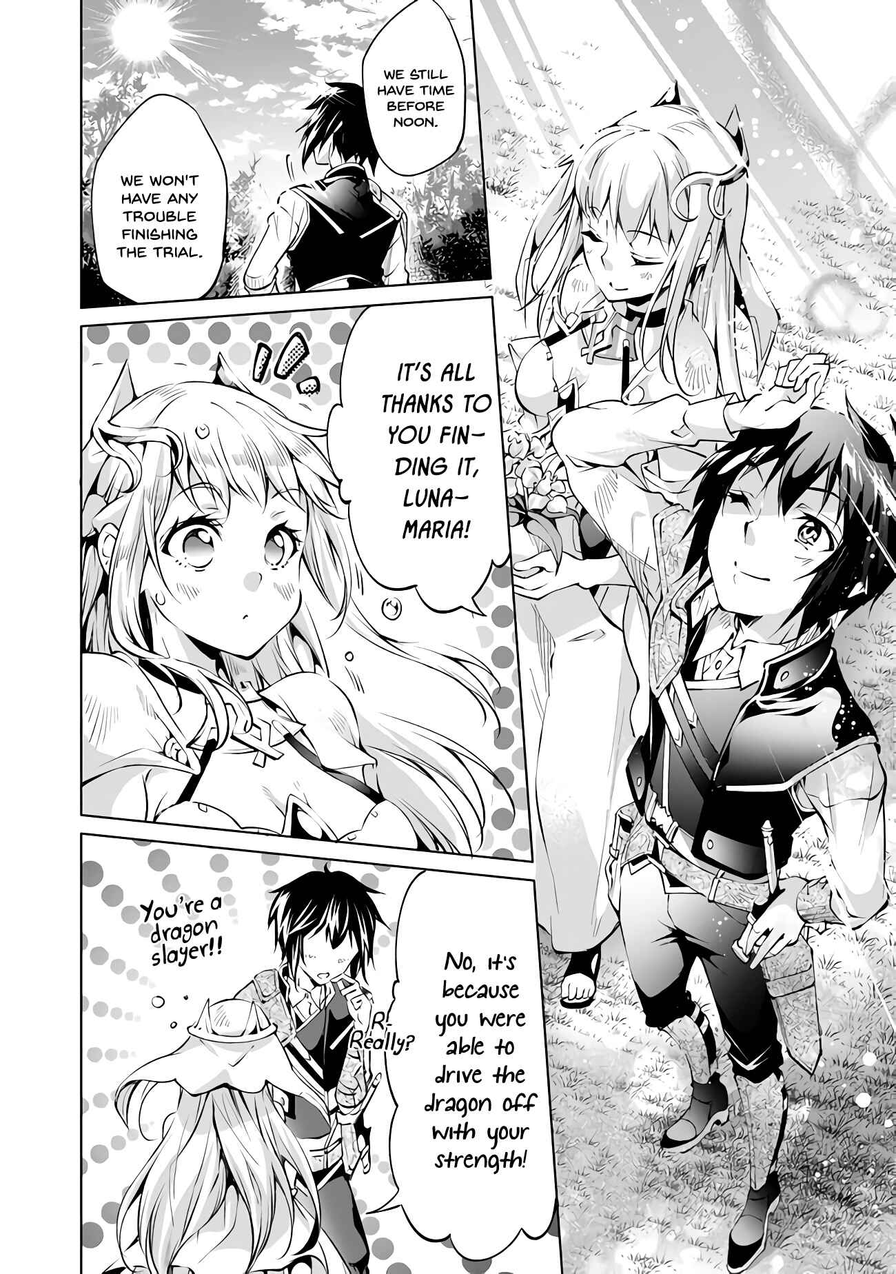 Page 28 Chapter 6 Kamigami ni Sodaterare Shimo no, Saikyou to Naru