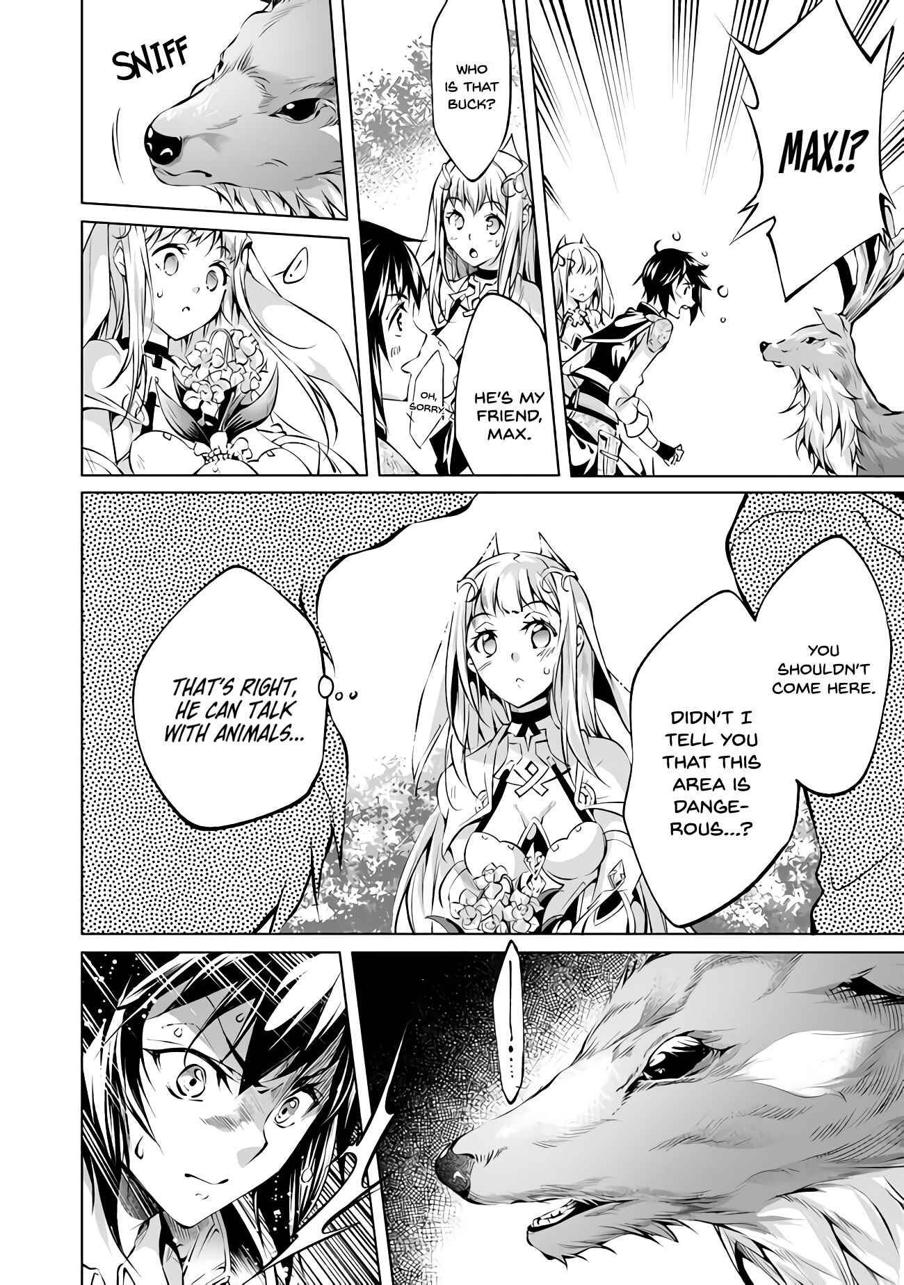 Page 30 Chapter 6 Kamigami ni Sodaterare Shimo no, Saikyou to Naru