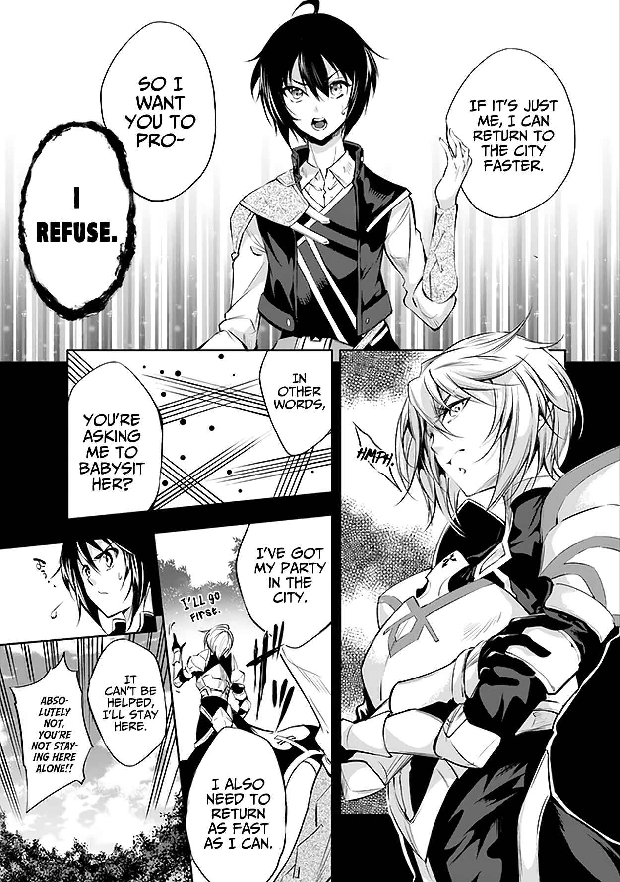 Page 21 Chapter 17 Kamigami ni Sodaterare Shimo no, Saikyou to Naru