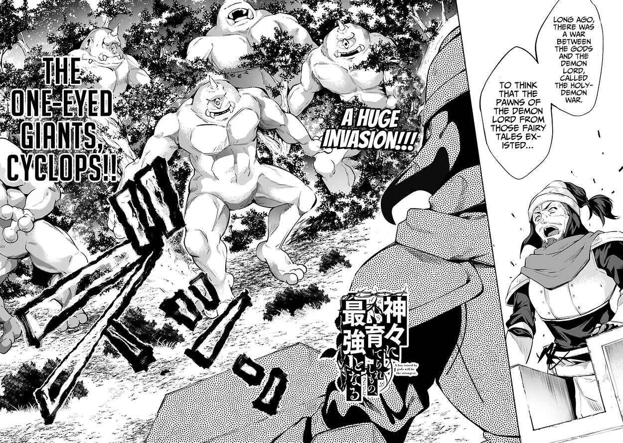 Page 3 Chapter 17 Kamigami ni Sodaterare Shimo no, Saikyou to Naru
