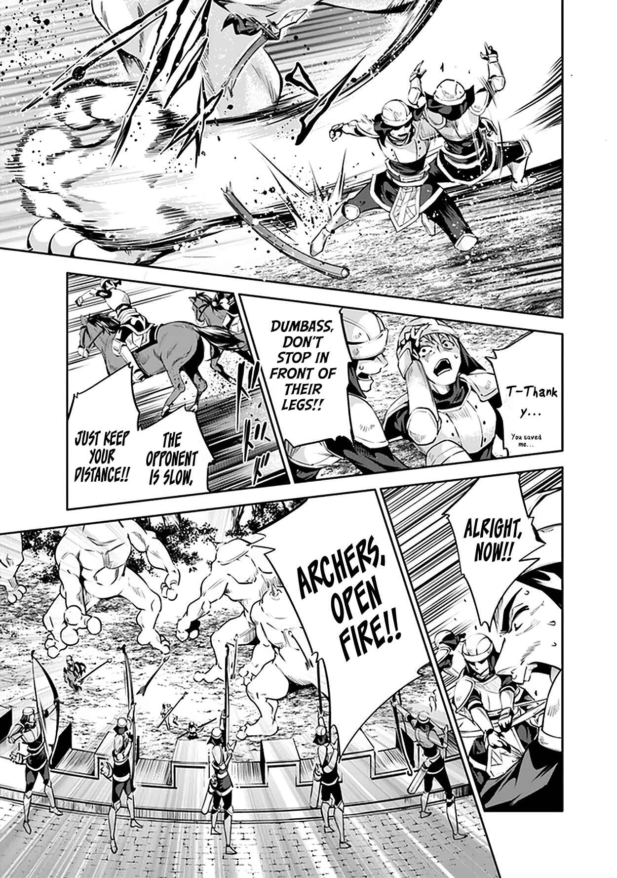 Page 7 Chapter 17 Kamigami ni Sodaterare Shimo no, Saikyou to Naru