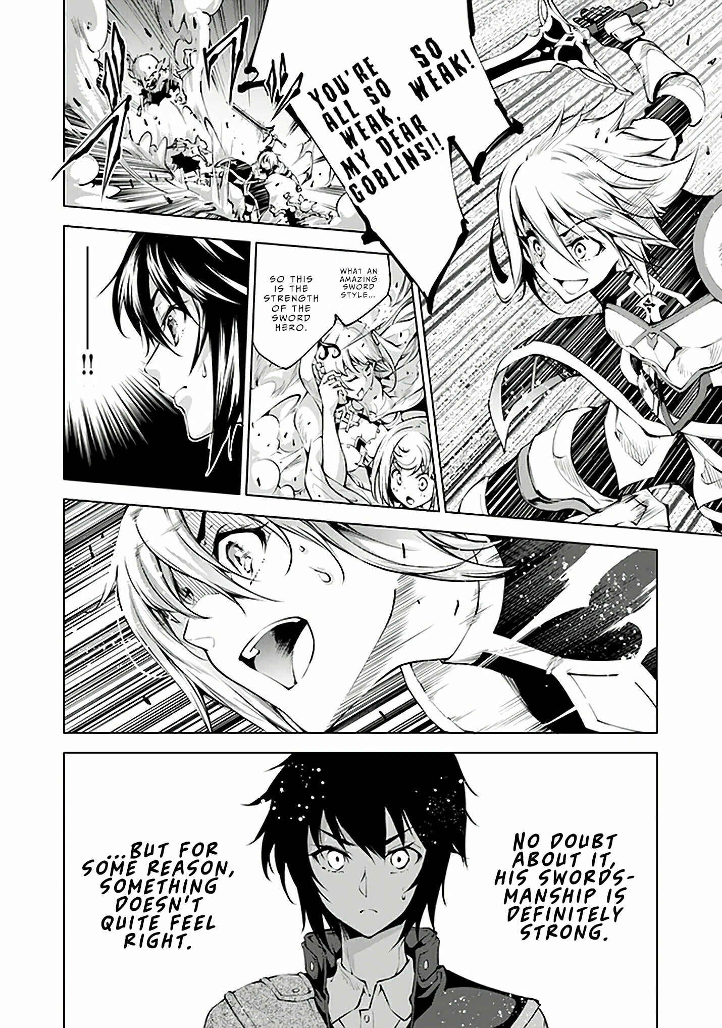 Page 9 Chapter 10.1 Kamigami ni Sodaterare Shimo no, Saikyou to Naru