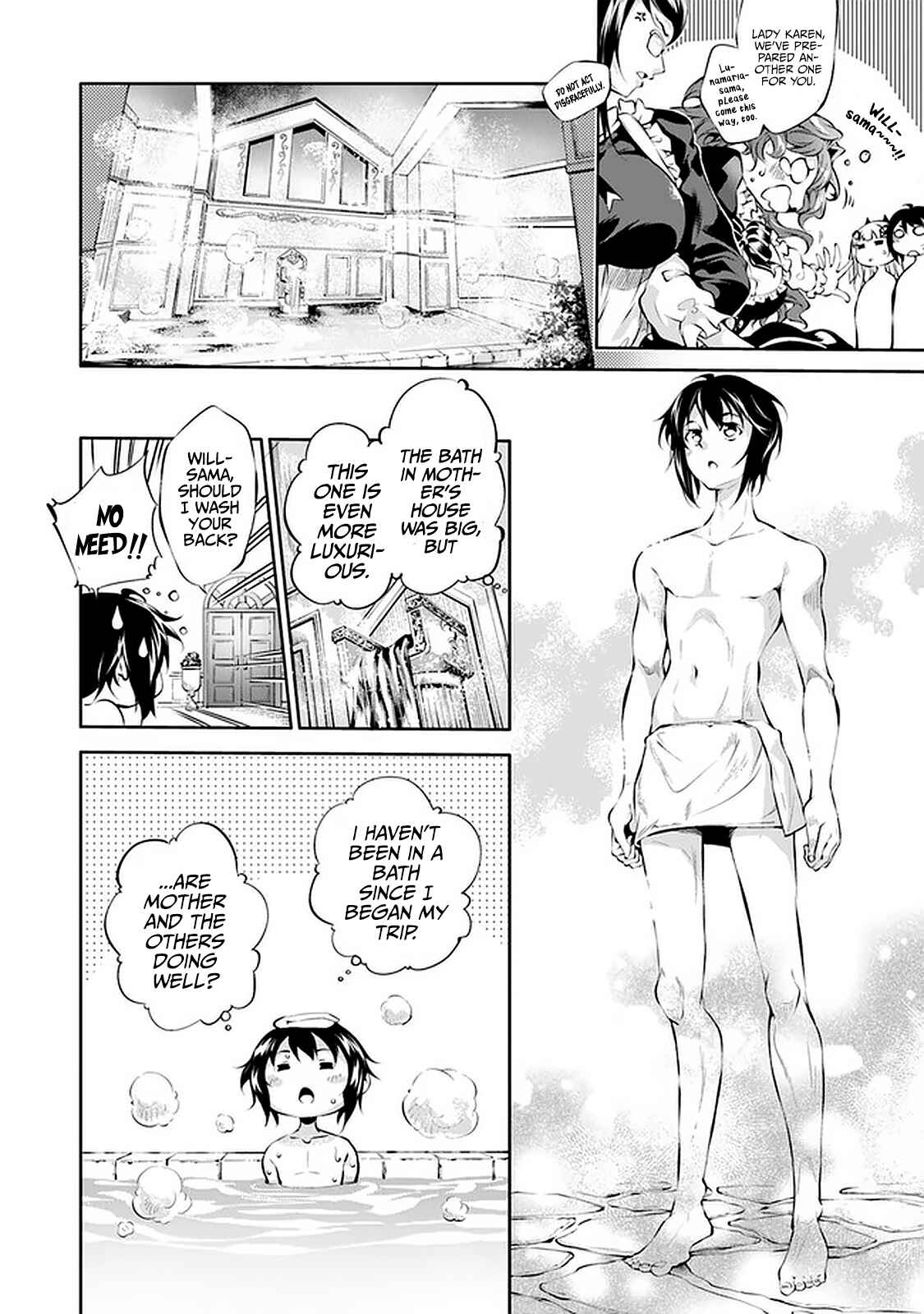 Page 14 Chapter 14 Kamigami ni Sodaterare Shimo no, Saikyou to Naru