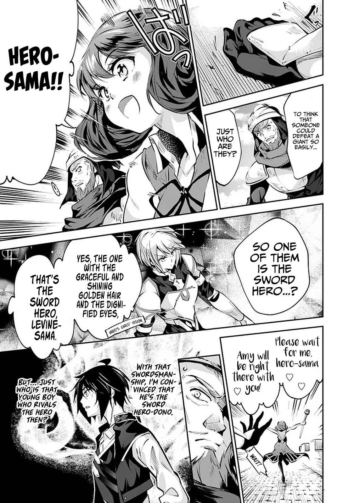 Page 13 Chapter 19 Kamigami ni Sodaterare Shimo no, Saikyou to Naru