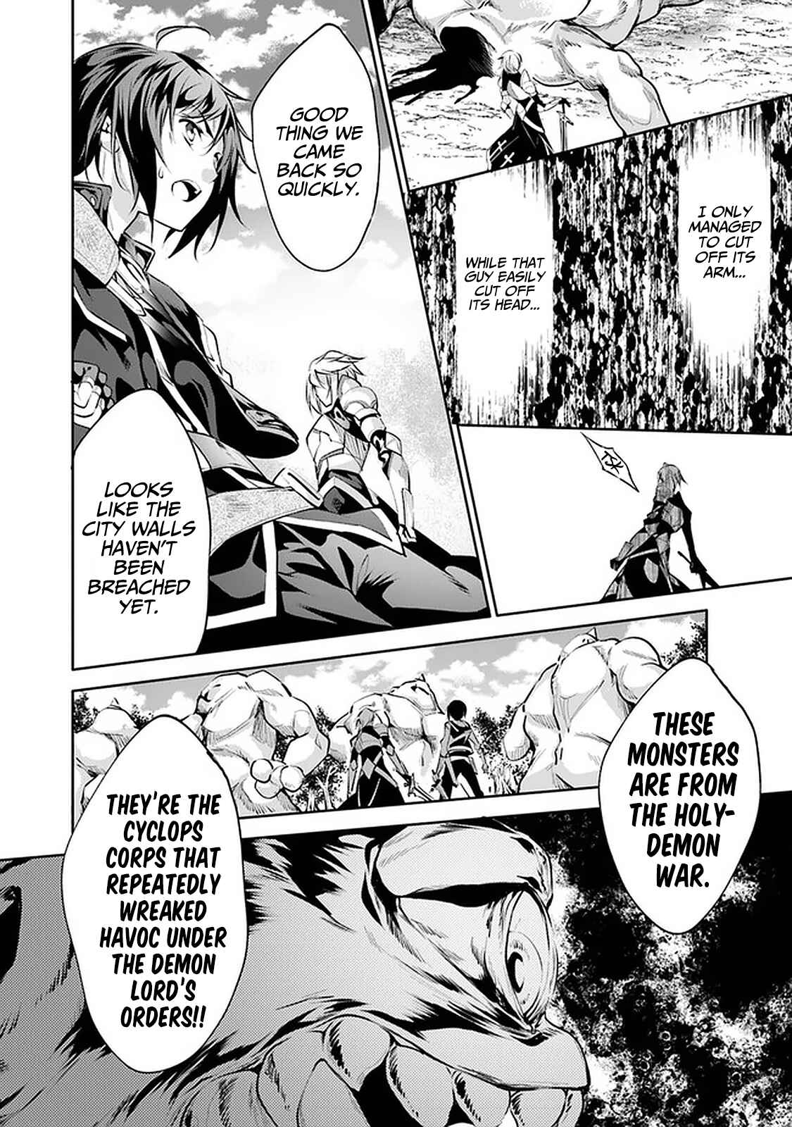 Page 14 Chapter 19 Kamigami ni Sodaterare Shimo no, Saikyou to Naru