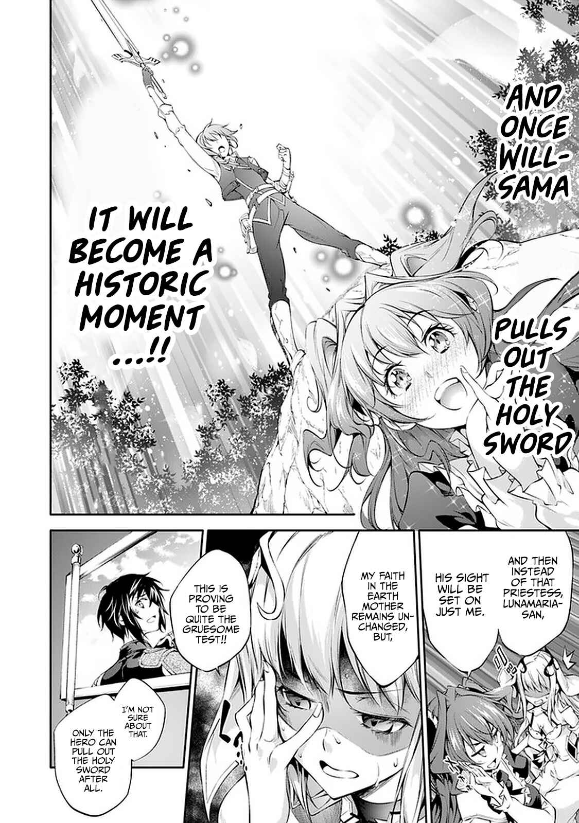 Page 11 Chapter 13 Kamigami ni Sodaterare Shimo no, Saikyou to Naru