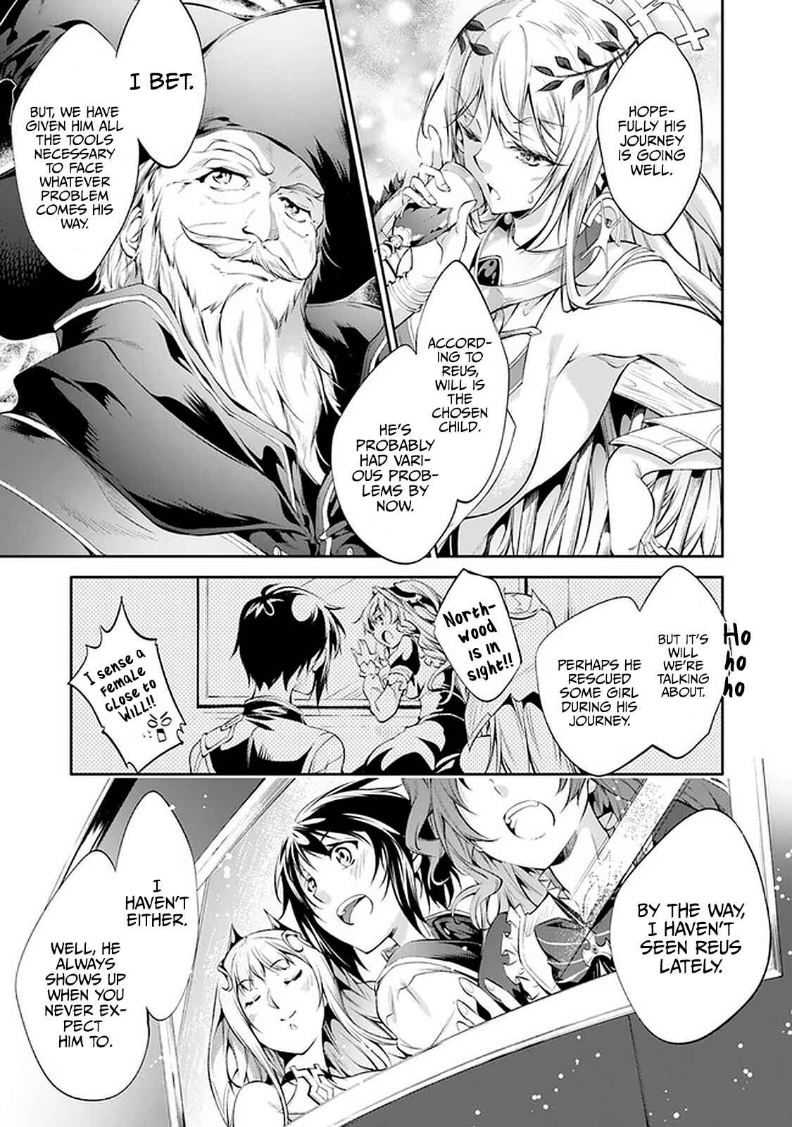 Page 20 Chapter 13 Kamigami ni Sodaterare Shimo no, Saikyou to Naru