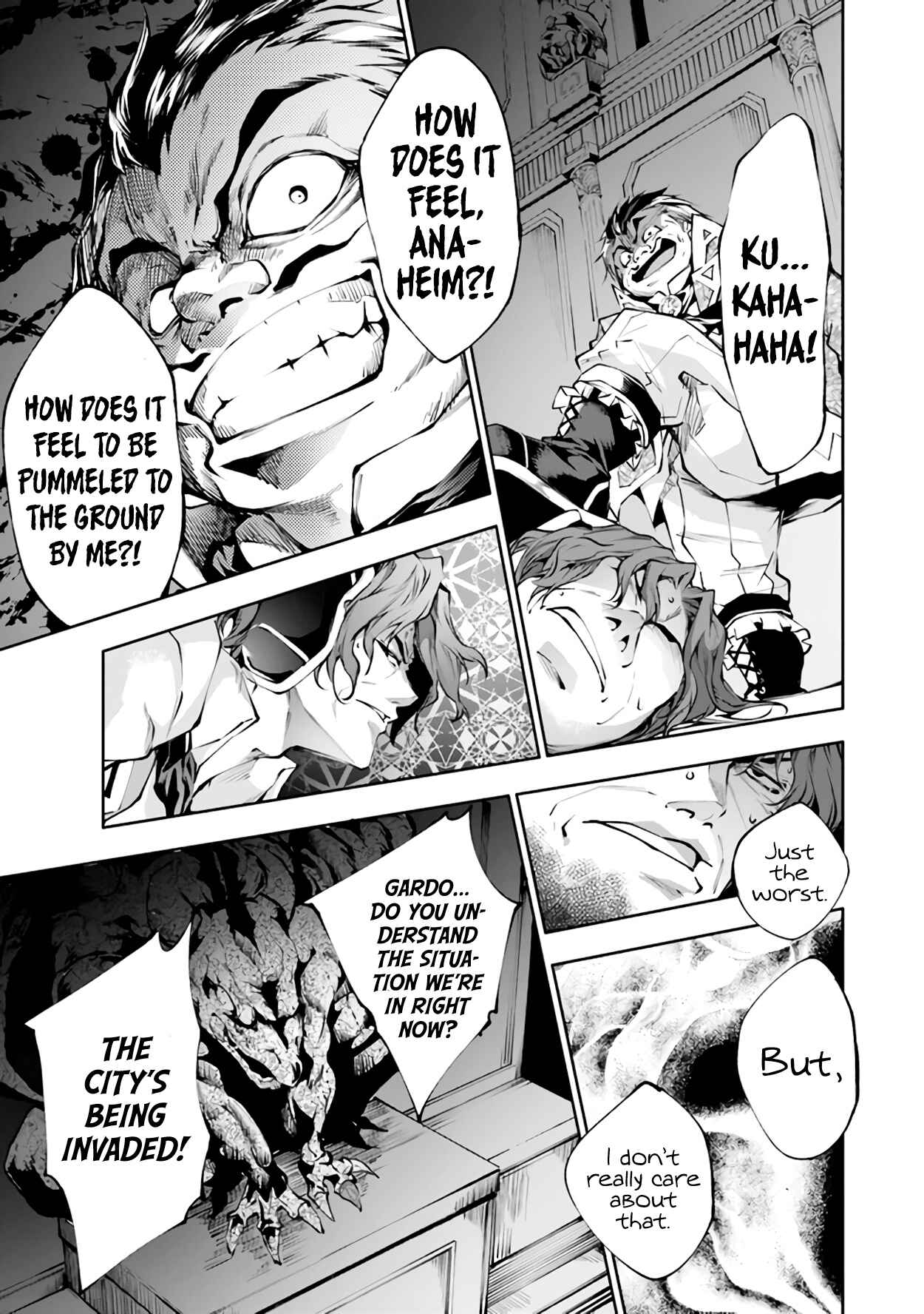 Page 4 Chapter 21 Kamigami ni Sodaterare Shimo no, Saikyou to Naru