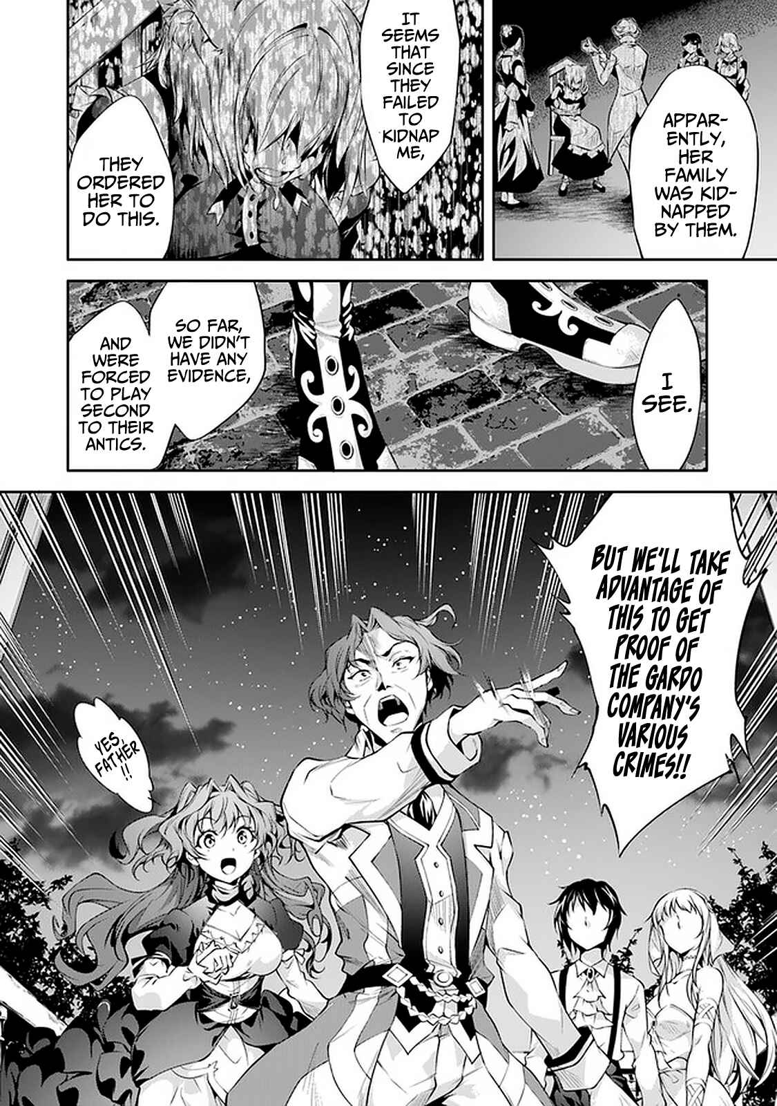 Page 13 Chapter 15 Kamigami ni Sodaterare Shimo no, Saikyou to Naru