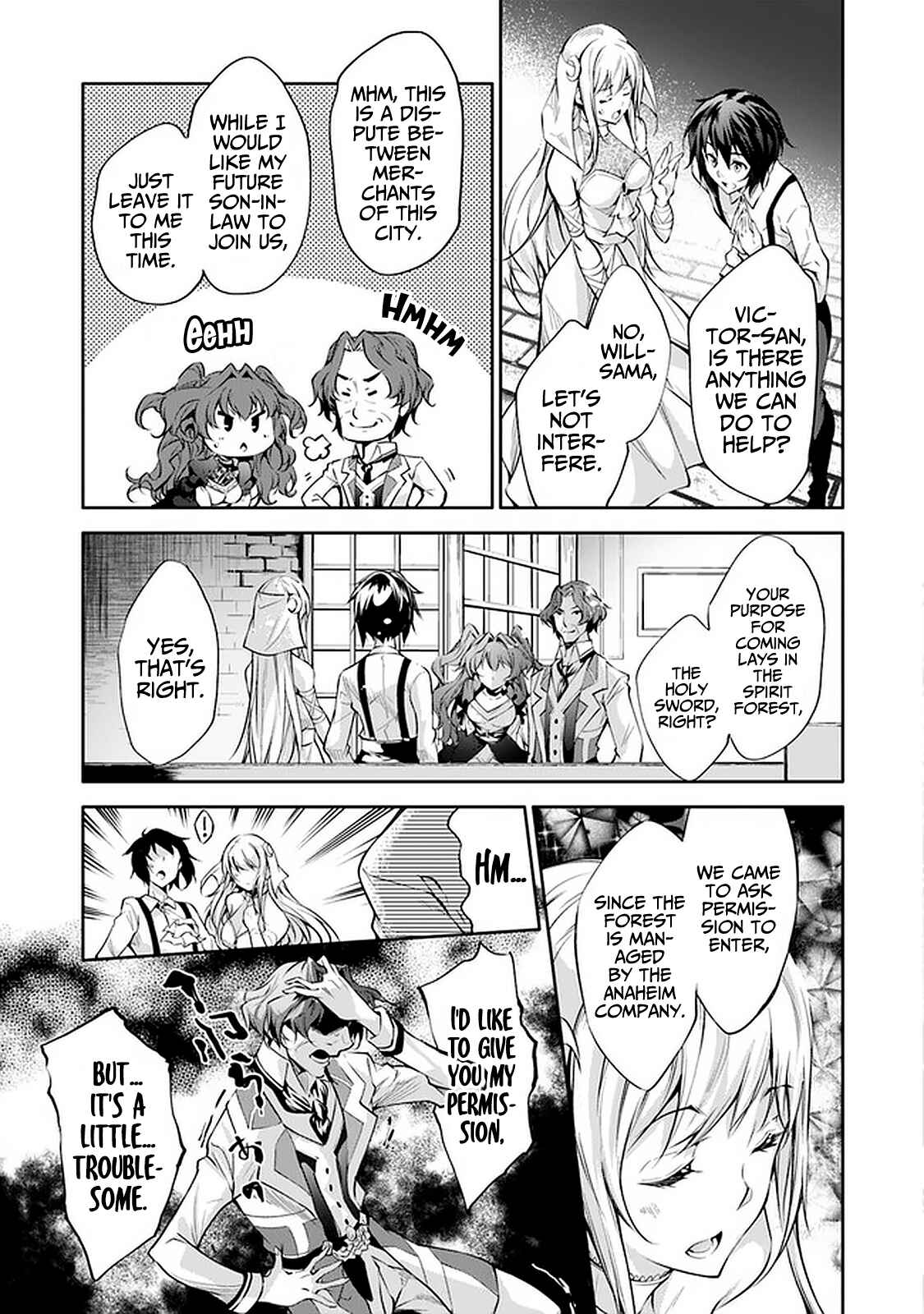 Page 14 Chapter 15 Kamigami ni Sodaterare Shimo no, Saikyou to Naru