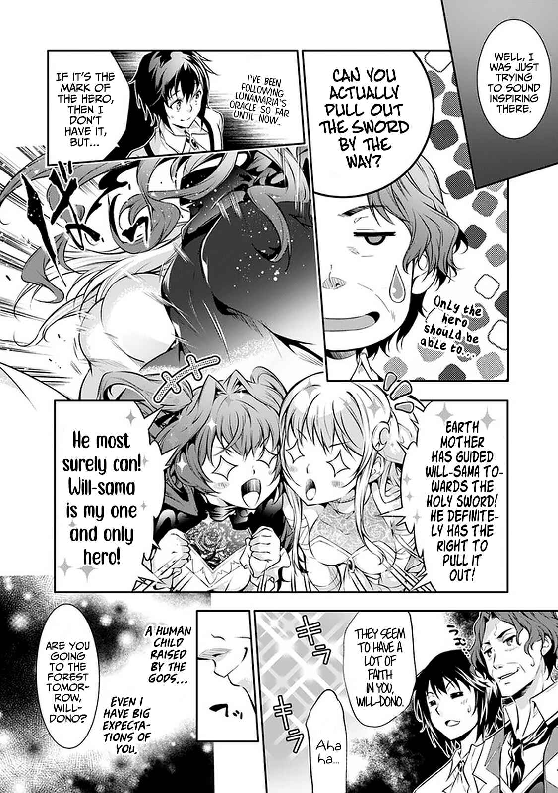 Page 17 Chapter 15 Kamigami ni Sodaterare Shimo no, Saikyou to Naru