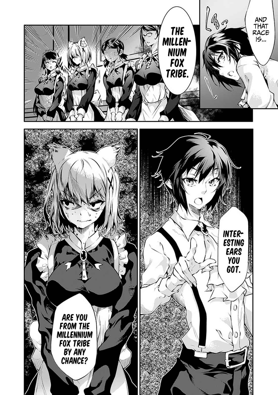 Page 7 Chapter 15 Kamigami ni Sodaterare Shimo no, Saikyou to Naru