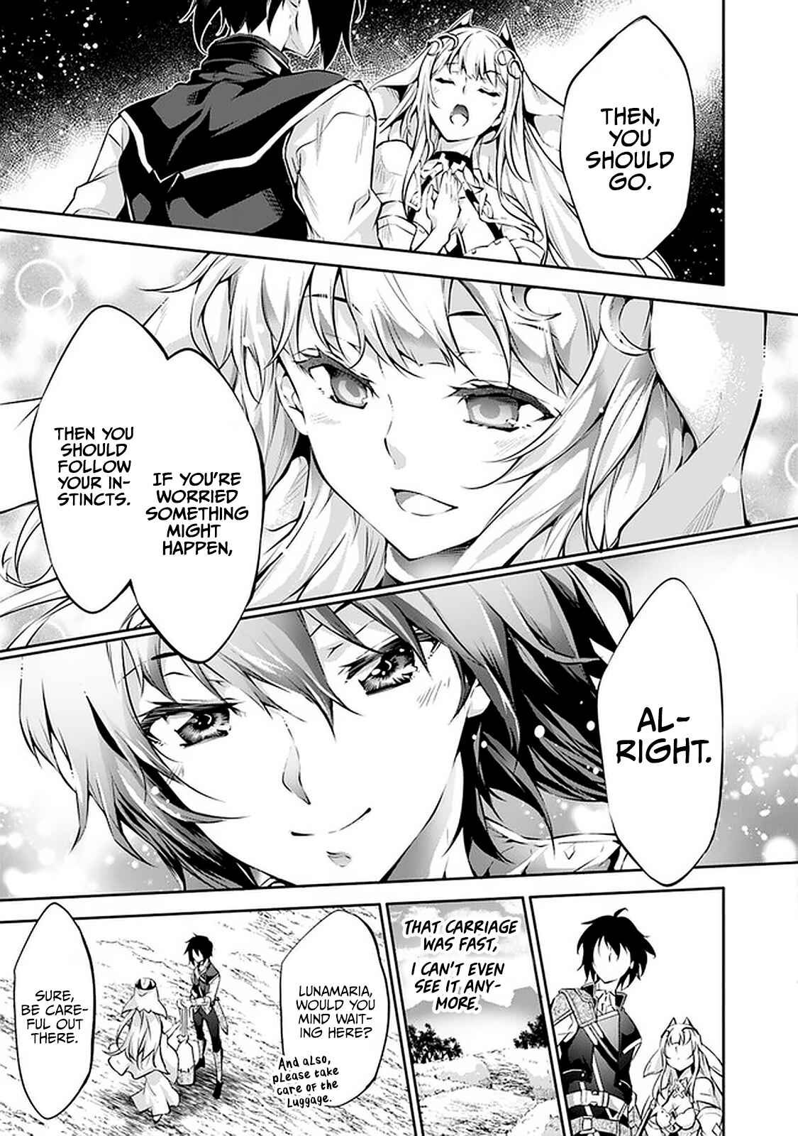 Page 6 Chapter 12 Kamigami ni Sodaterare Shimo no, Saikyou to Naru