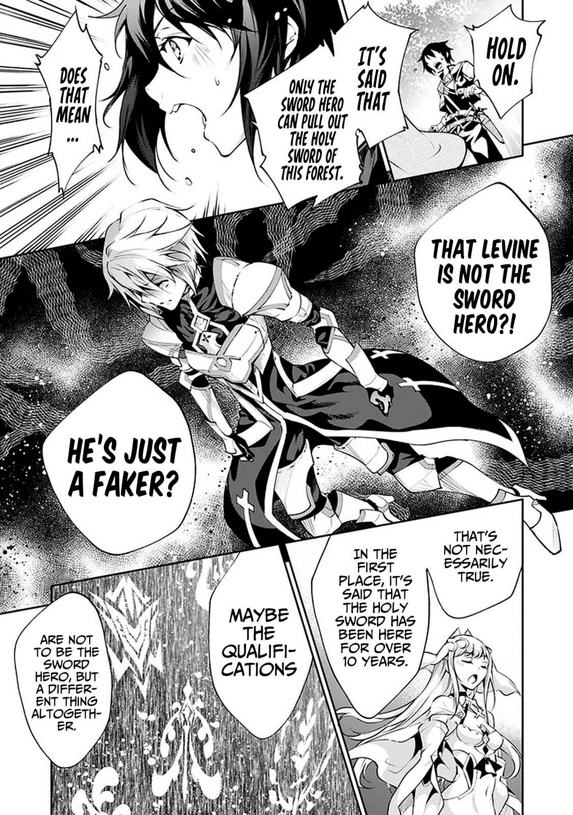 Page 13 Chapter 16 Kamigami ni Sodaterare Shimo no, Saikyou to Naru