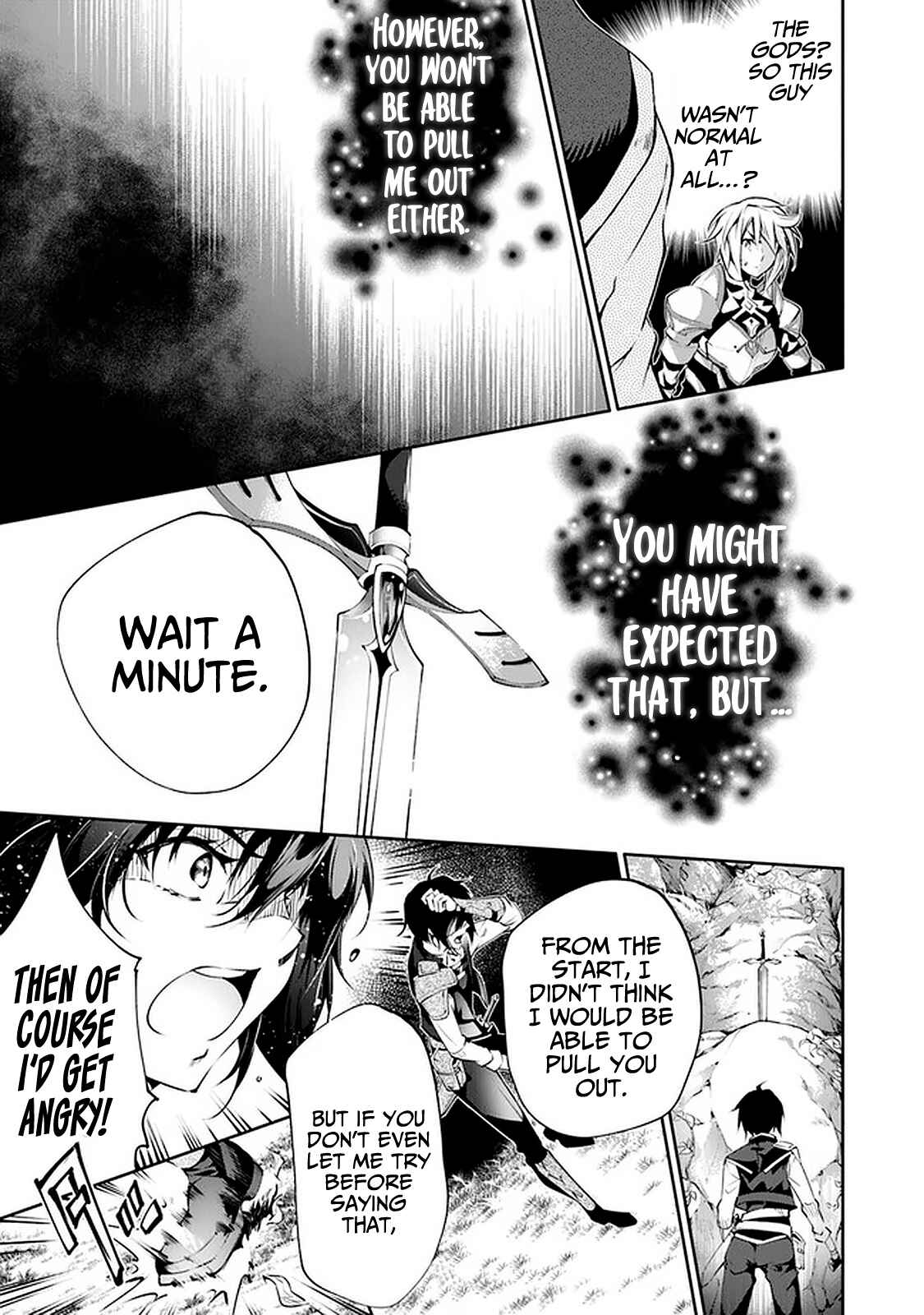 Page 17 Chapter 16 Kamigami ni Sodaterare Shimo no, Saikyou to Naru