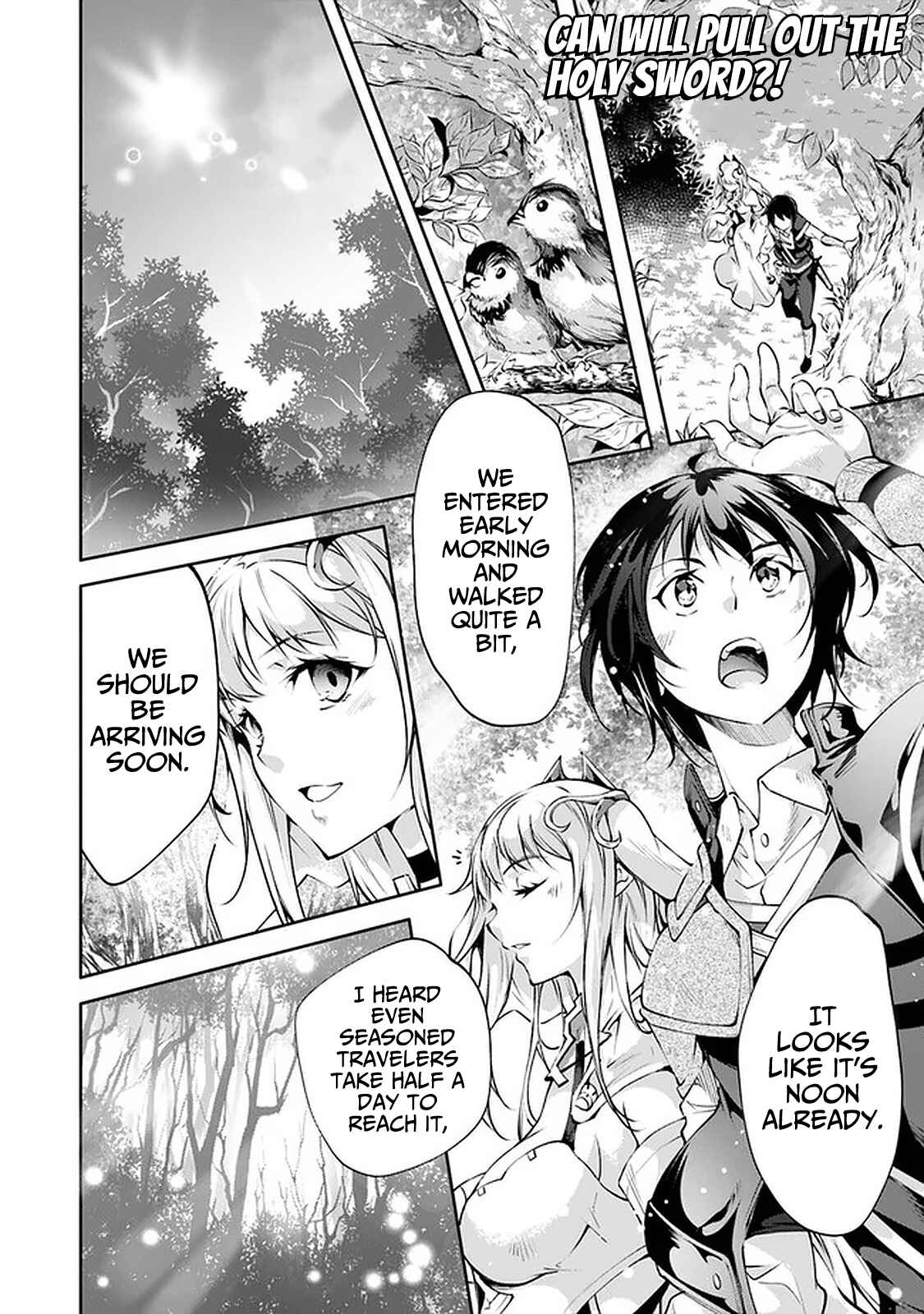 Page 3 Chapter 16 Kamigami ni Sodaterare Shimo no, Saikyou to Naru