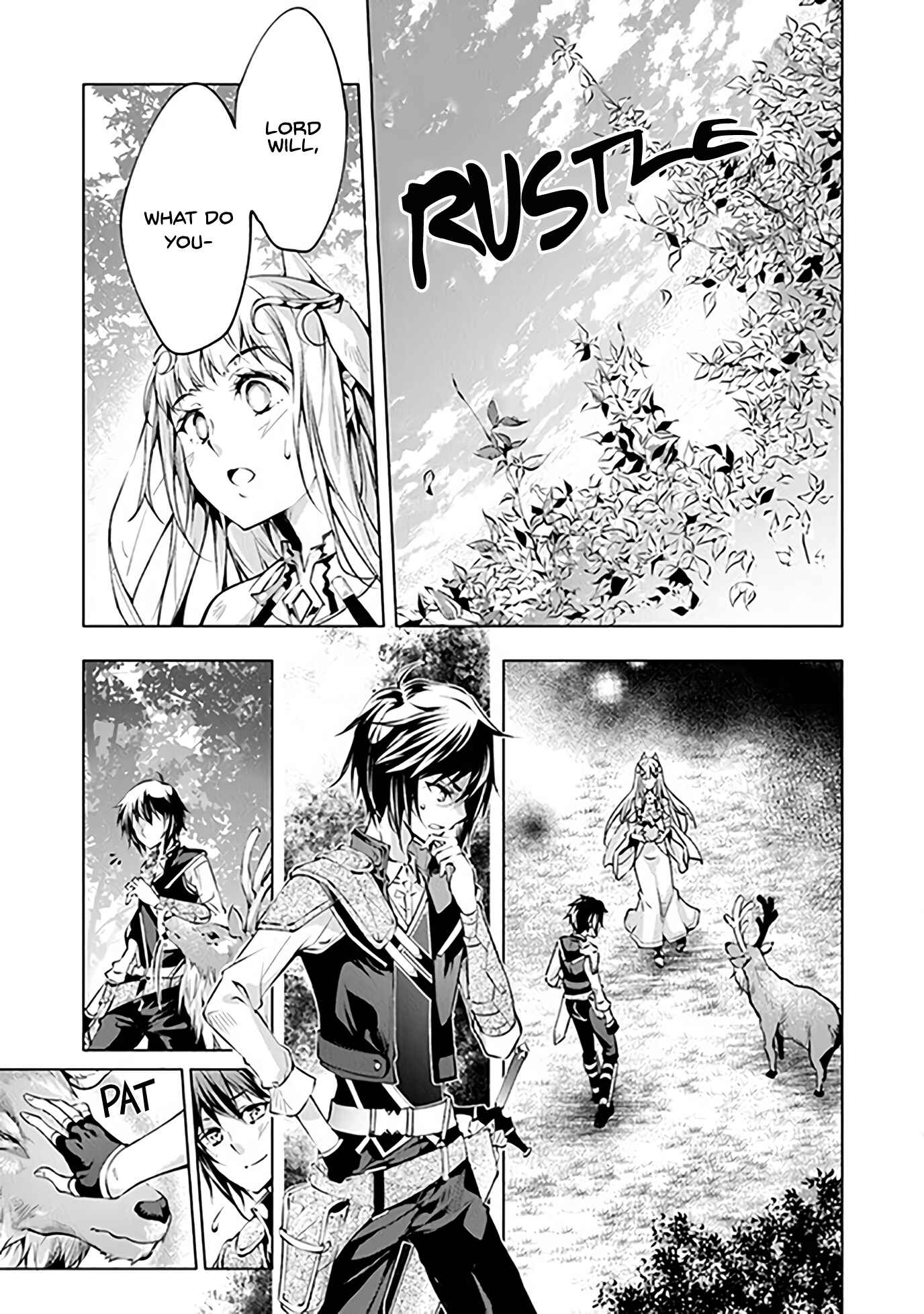Page 3 Chapter 7 Kamigami ni Sodaterare Shimo no, Saikyou to Naru