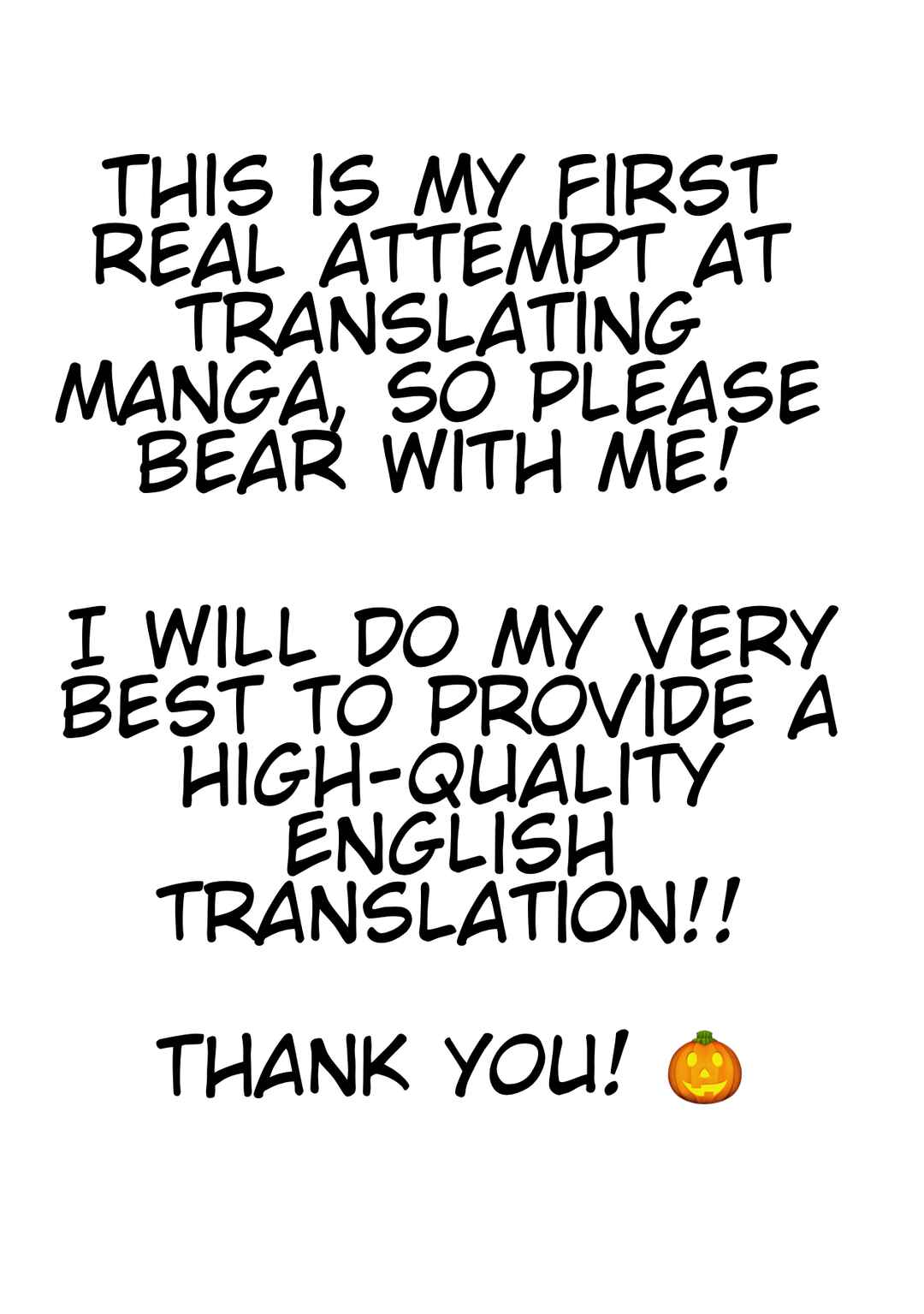 Page 1 Chapter 71 Pumpkin Night