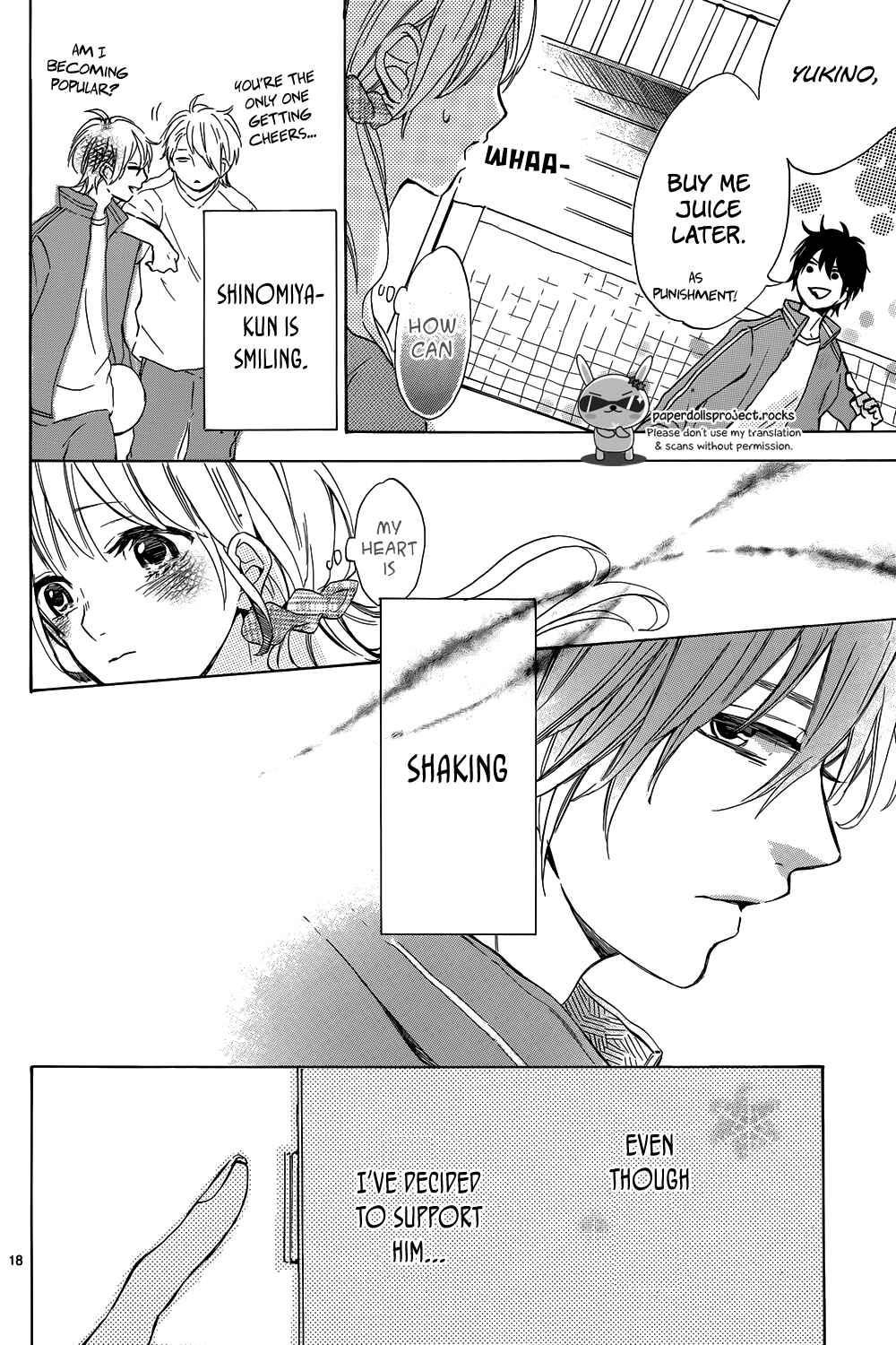 Page 20 Chapter 2 Shinomiya-kun no Sekai ga Owatte mo