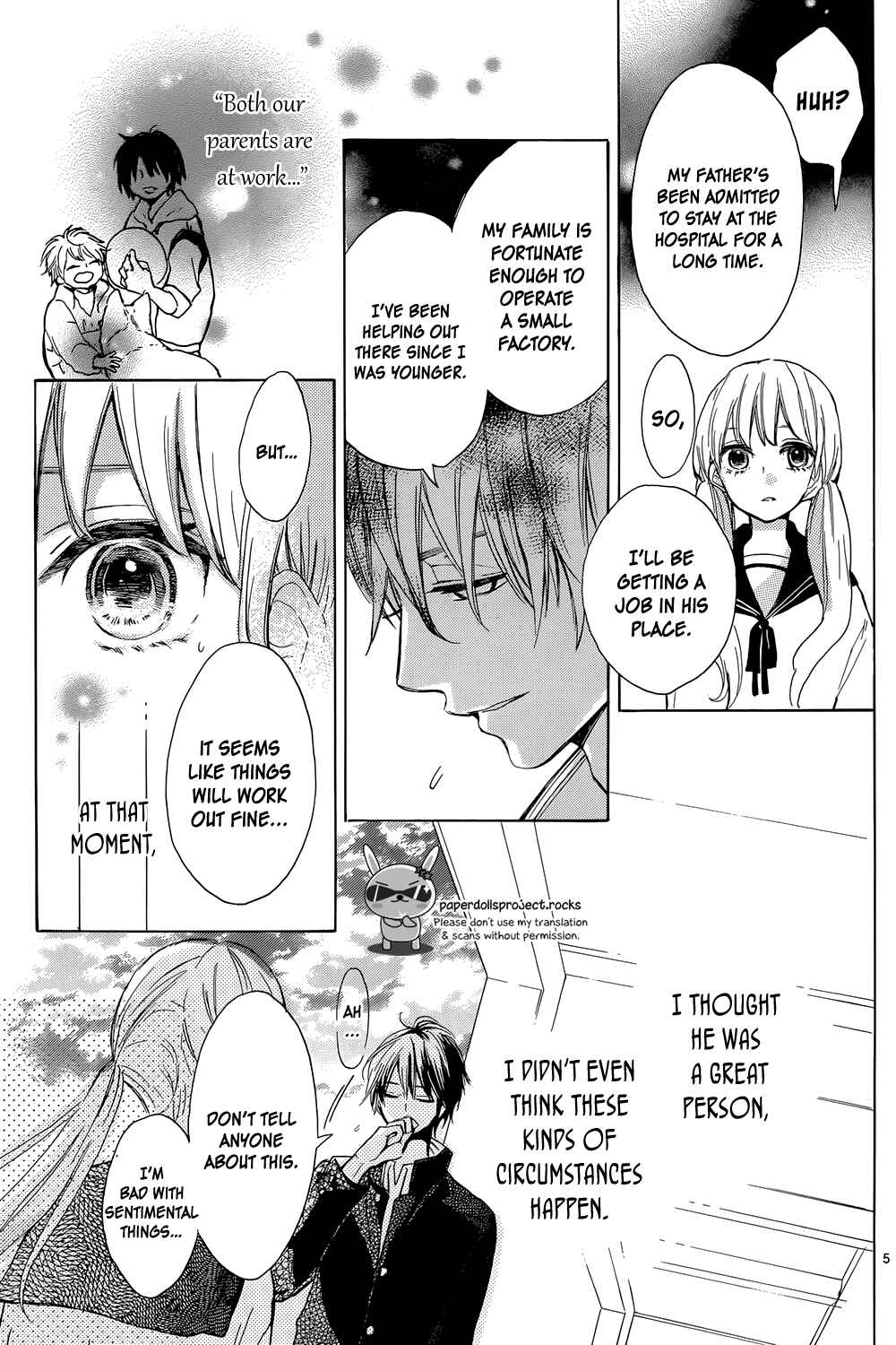 Page 7 Chapter 2 Shinomiya-kun no Sekai ga Owatte mo