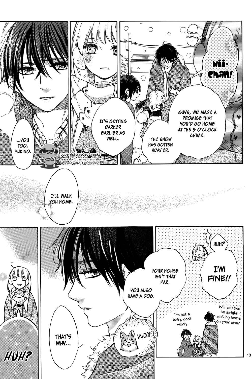 Page 15 Chapter 3 Shinomiya-kun no Sekai ga Owatte mo