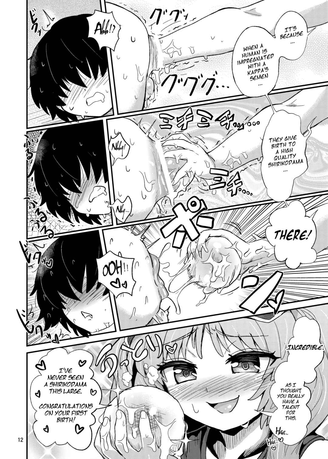 Page 12 Chapter Unknown_0253 Touhou Project - Futanari Nitori-chan no Shirikodama Daisakusen (Doujinshi)