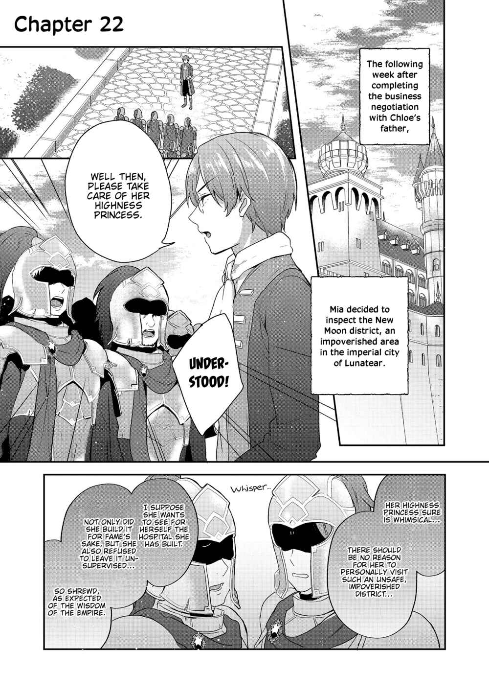 Page 1 Chapter 22 Tearmoon Teikoku Monogatari ~Dantoudai kara Hajimaru, Hime no Tensei Gyakuten Story~