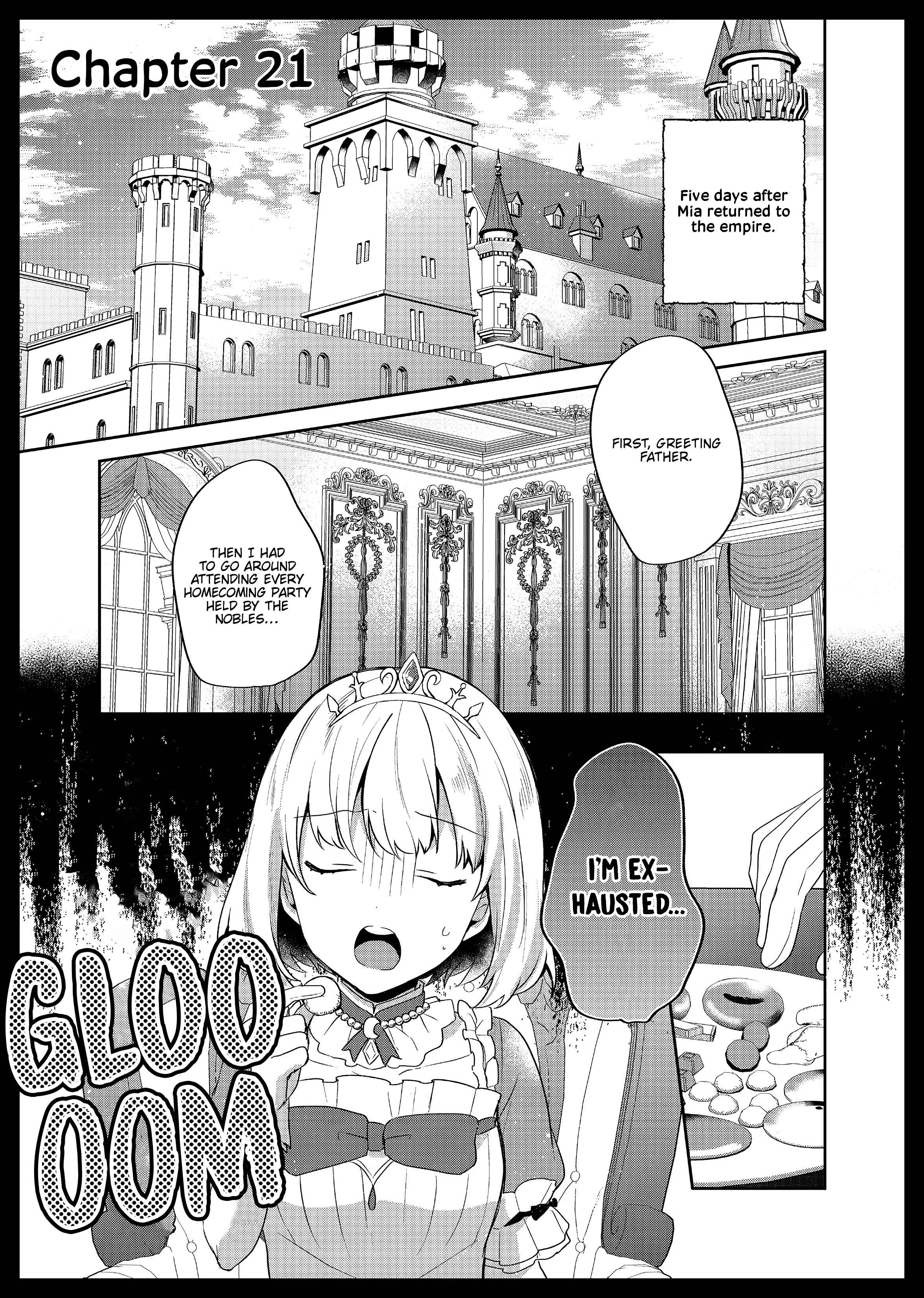 Page 1 Chapter 21 Tearmoon Teikoku Monogatari ~Dantoudai kara Hajimaru, Hime no Tensei Gyakuten Story~
