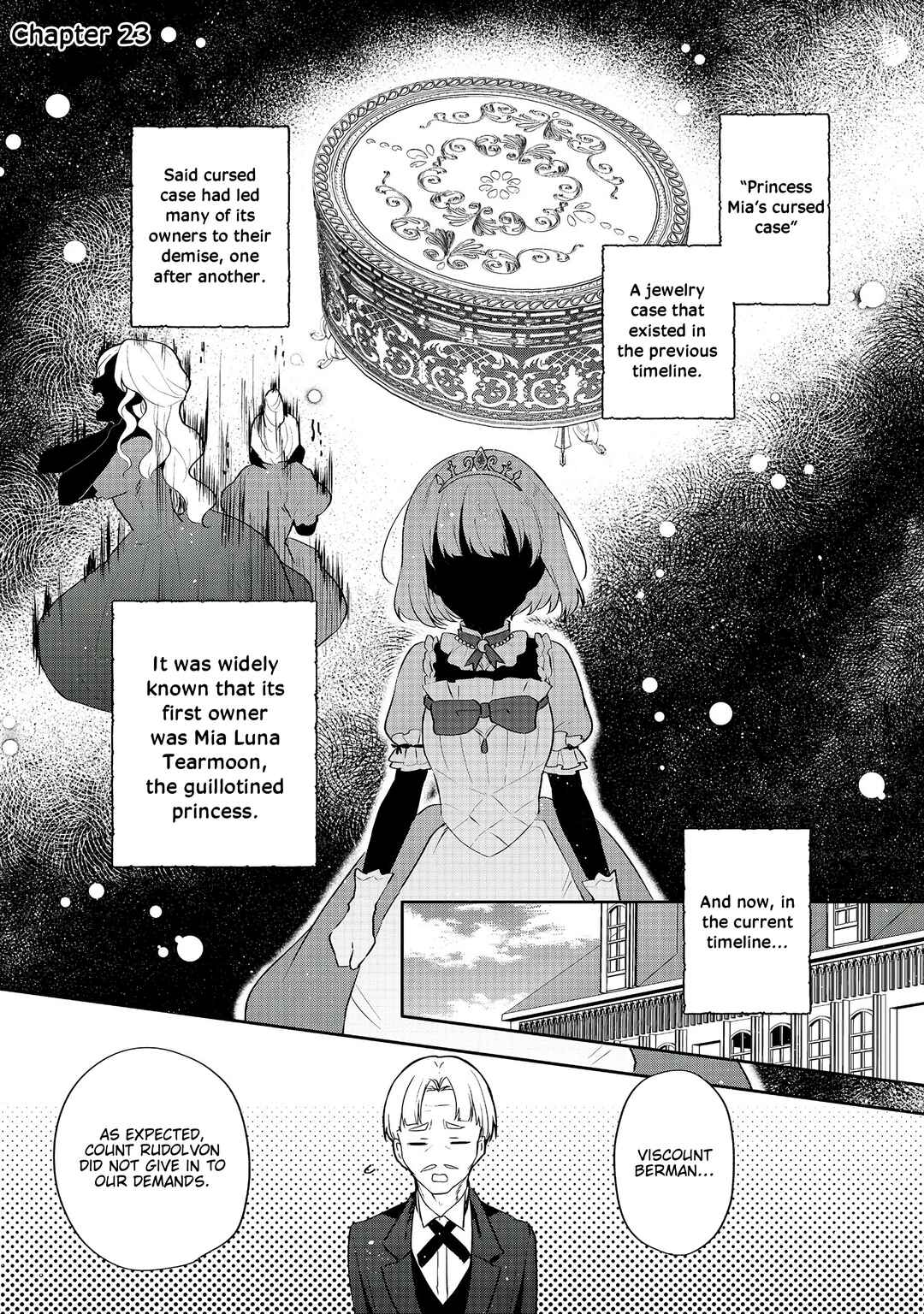 Page 1 Chapter 23 Tearmoon Teikoku Monogatari ~Dantoudai kara Hajimaru, Hime no Tensei Gyakuten Story~