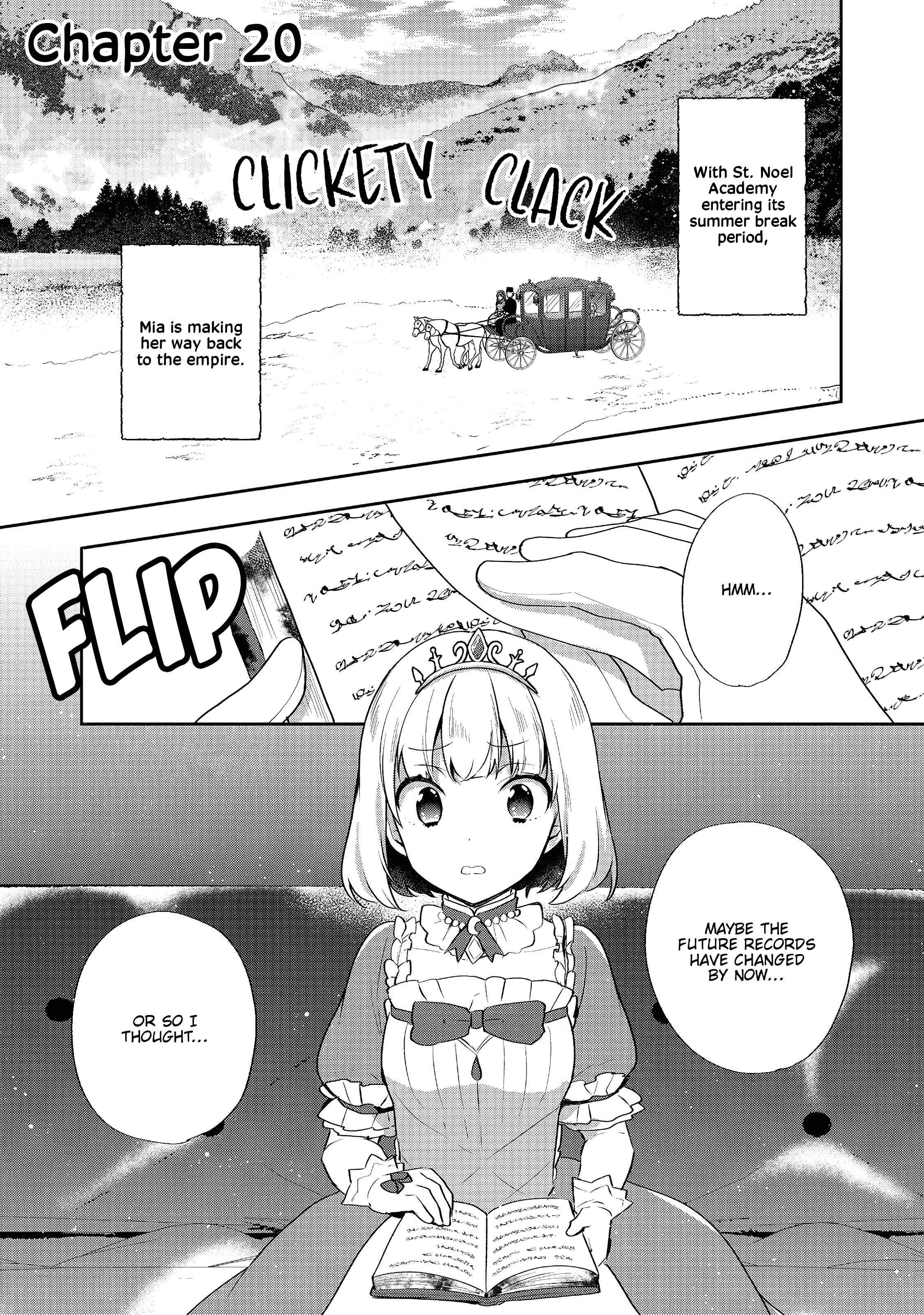 Page 1 Chapter 20 Tearmoon Teikoku Monogatari ~Dantoudai kara Hajimaru, Hime no Tensei Gyakuten Story~