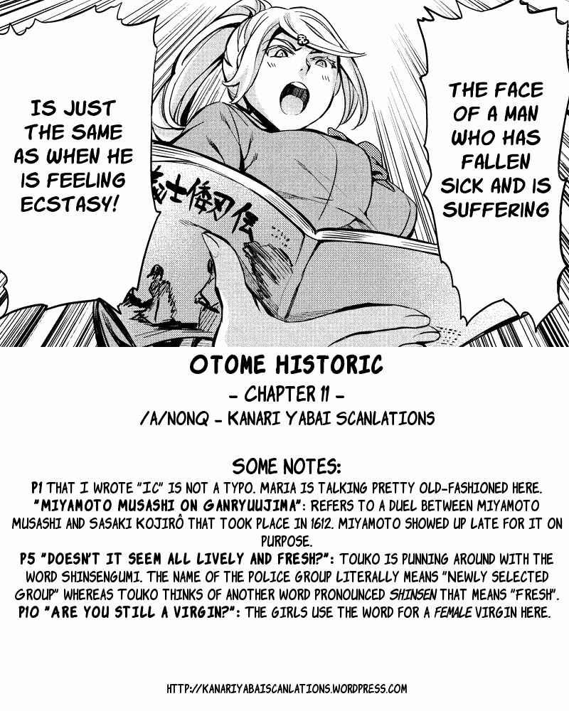 Page 11 Chapter 11 Otome Historic