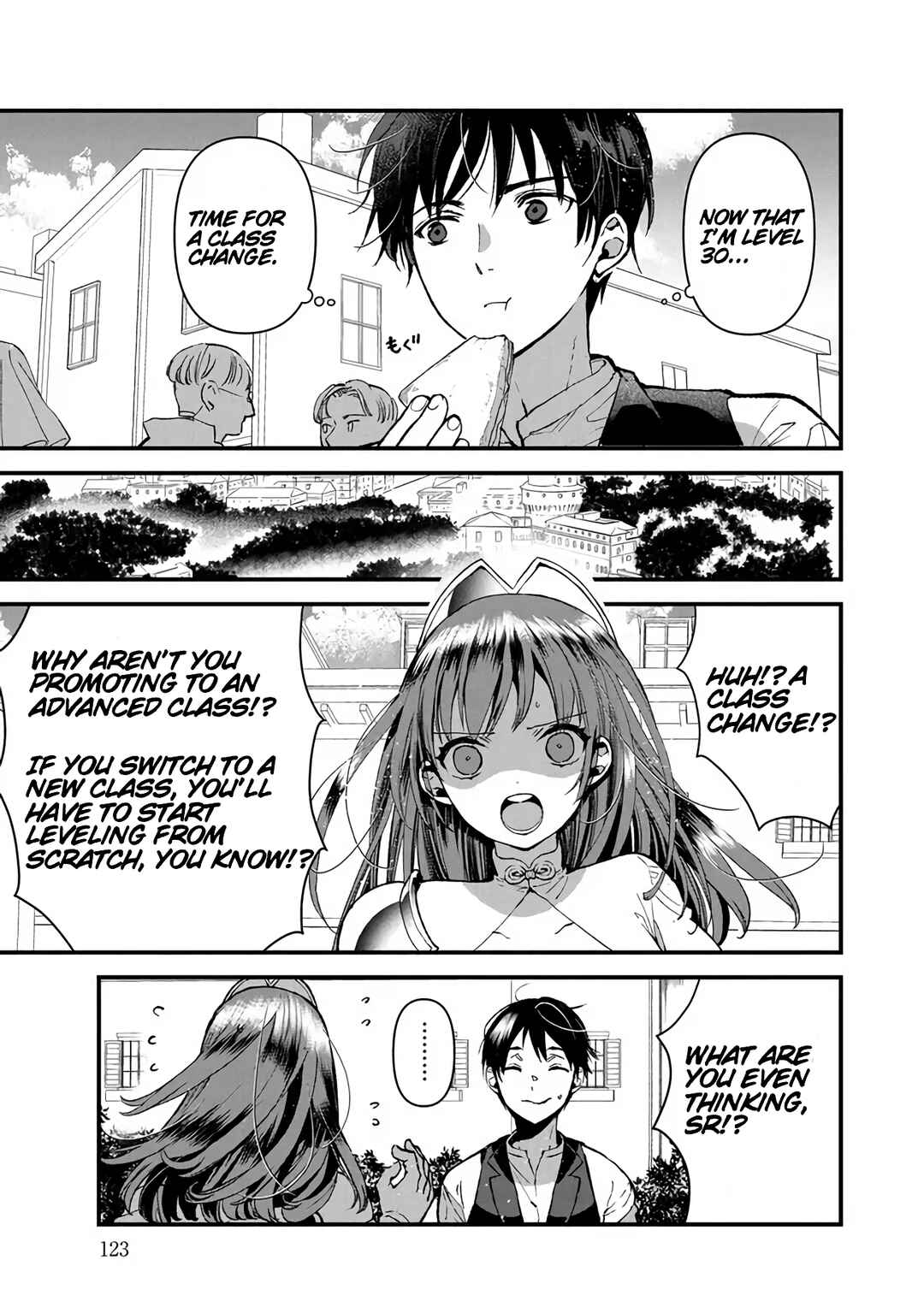 Page 5 Chapter 4.1 Ore, Yuusha janai desu kara. - VR Sekai no Chouten ni Kunrin Seshi Otoko. Tenseishi, Level 1 no Mushoku kara Restart suru