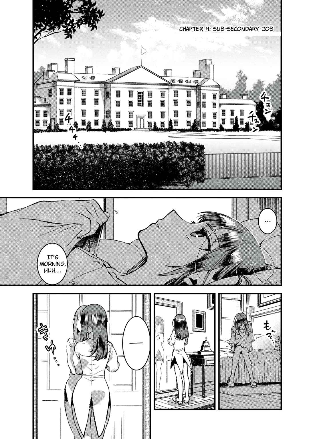 Page 1 Chapter 4 Ore, Yuusha janai desu kara. - VR Sekai no Chouten ni Kunrin Seshi Otoko. Tenseishi, Level 1 no Mushoku kara Restart suru