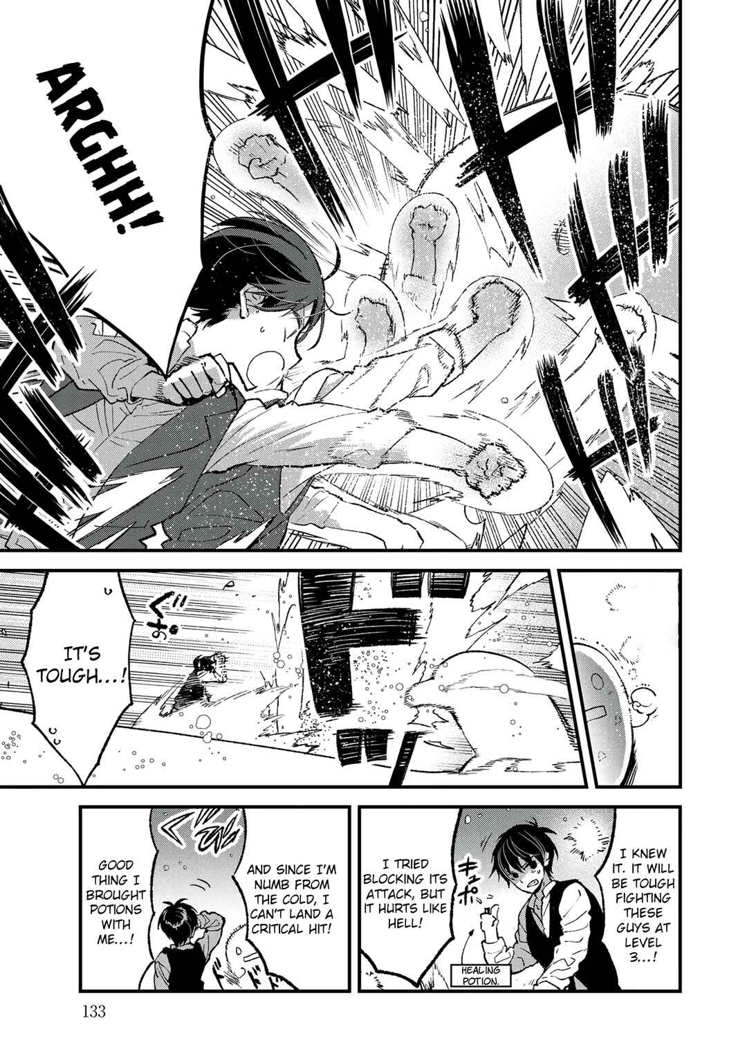 Page 15 Chapter 4 Ore, Yuusha janai desu kara. - VR Sekai no Chouten ni Kunrin Seshi Otoko. Tenseishi, Level 1 no Mushoku kara Restart suru