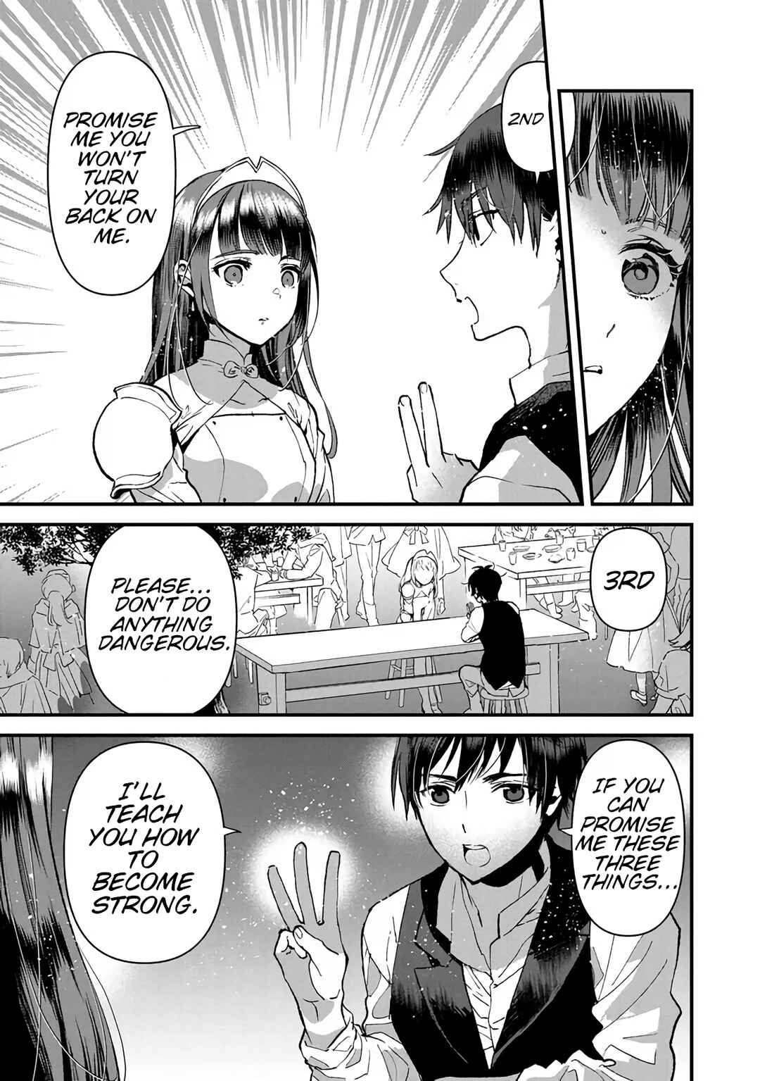 Page 12 Chapter 4.2 Ore, Yuusha janai desu kara. - VR Sekai no Chouten ni Kunrin Seshi Otoko. Tenseishi, Level 1 no Mushoku kara Restart suru