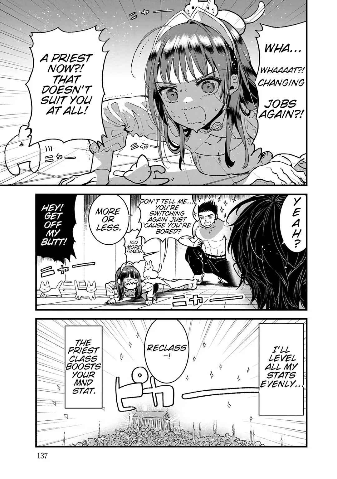 Page 8 Chapter 4.2 Ore, Yuusha janai desu kara. - VR Sekai no Chouten ni Kunrin Seshi Otoko. Tenseishi, Level 1 no Mushoku kara Restart suru