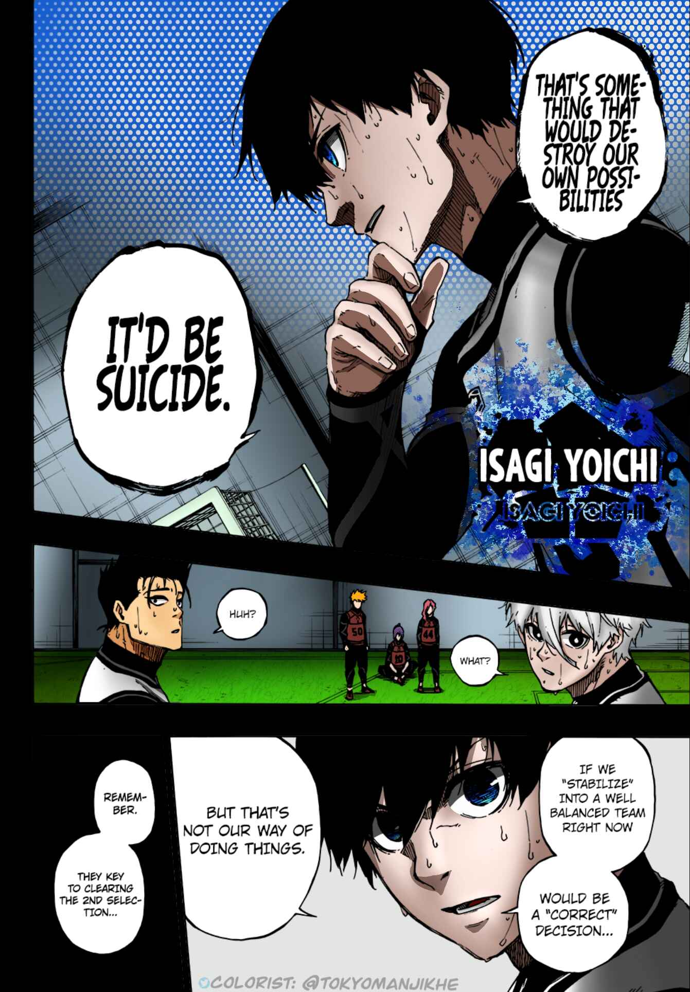 Page 6 Chapter 68 Blue Lock (Fan Colored)