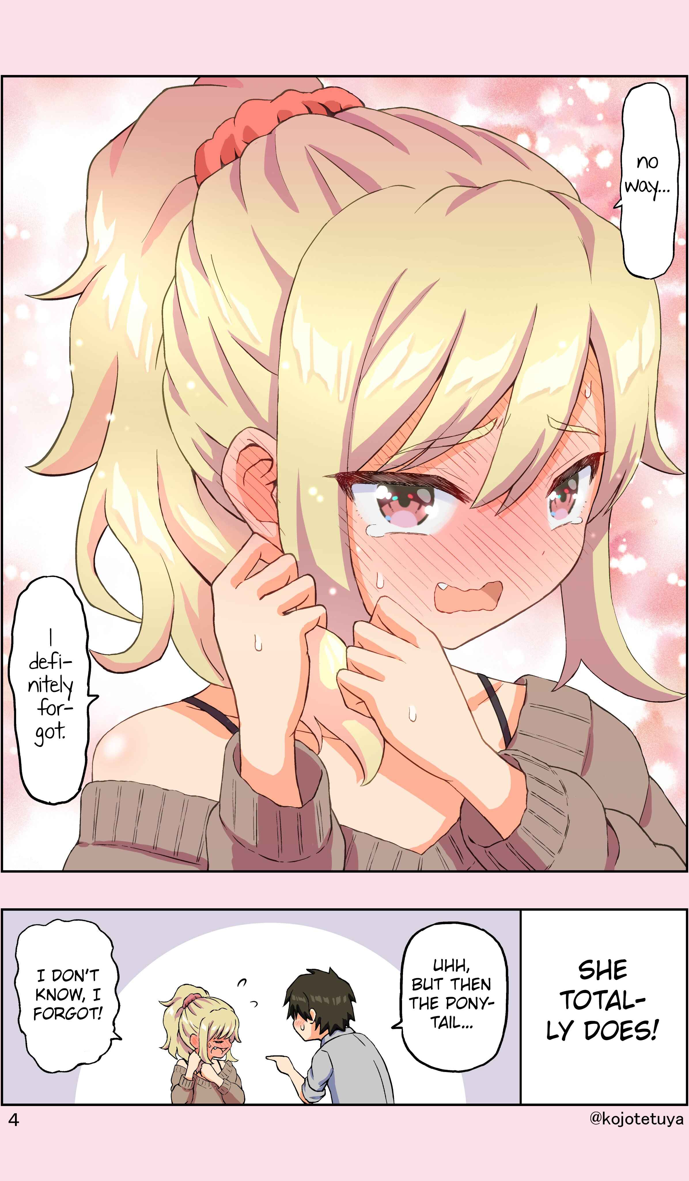 Page 4 Chapter Unknown_4d3f My childhood friend is a bit forgetful