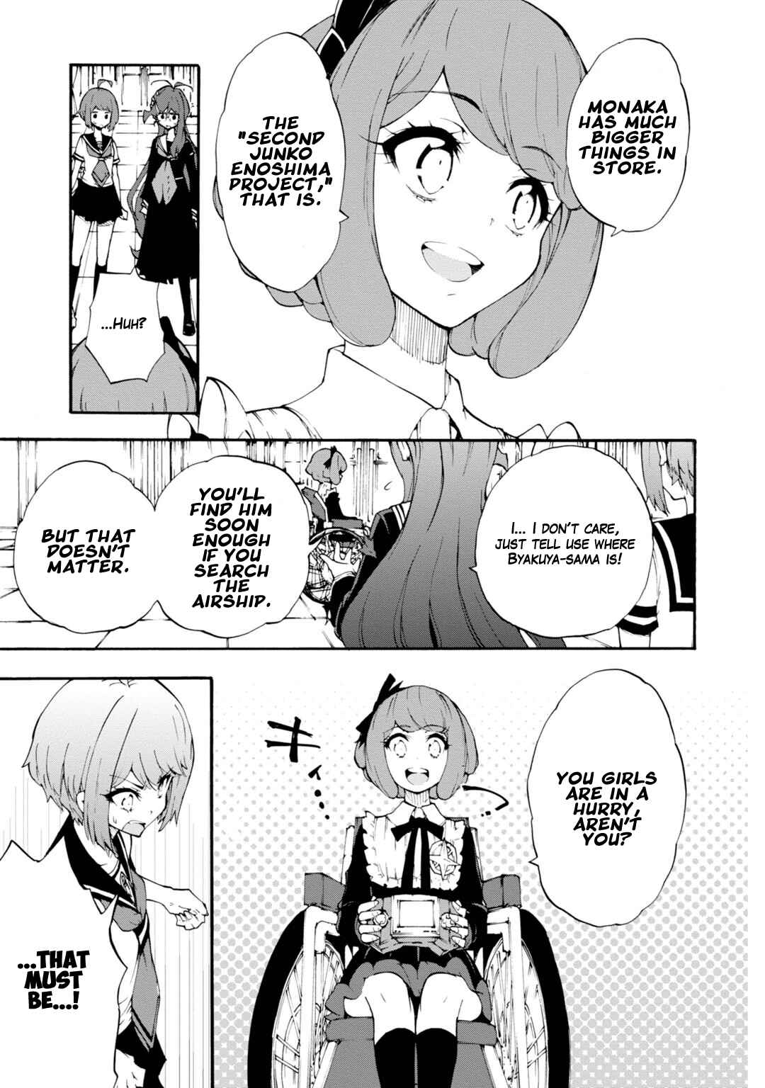 Page 15 Chapter 10 Zettai Zetsubou Shoujo - Danganronpa Another Episode - Genocider Mode