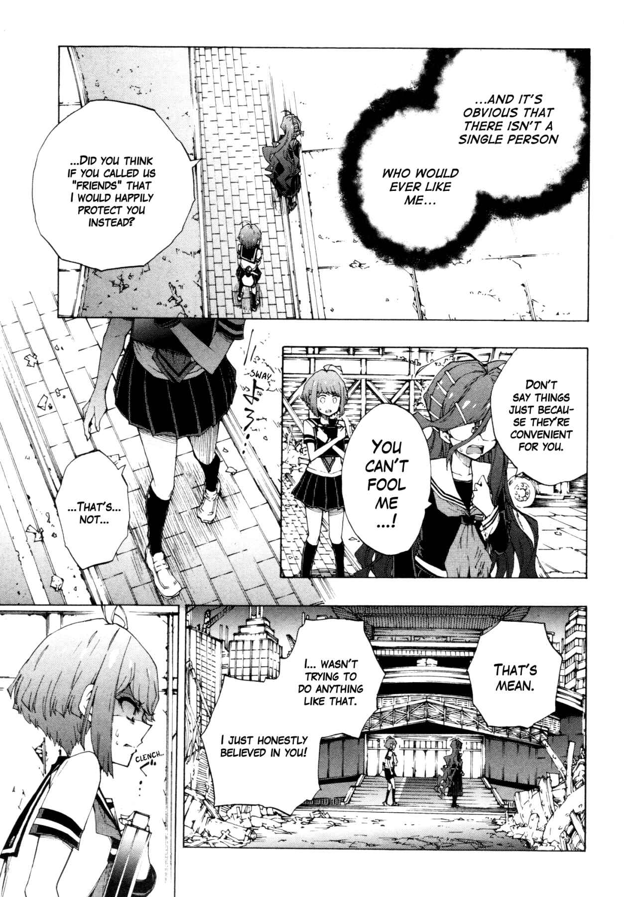 Page 13 Chapter 4 Zettai Zetsubou Shoujo - Danganronpa Another Episode - Genocider Mode
