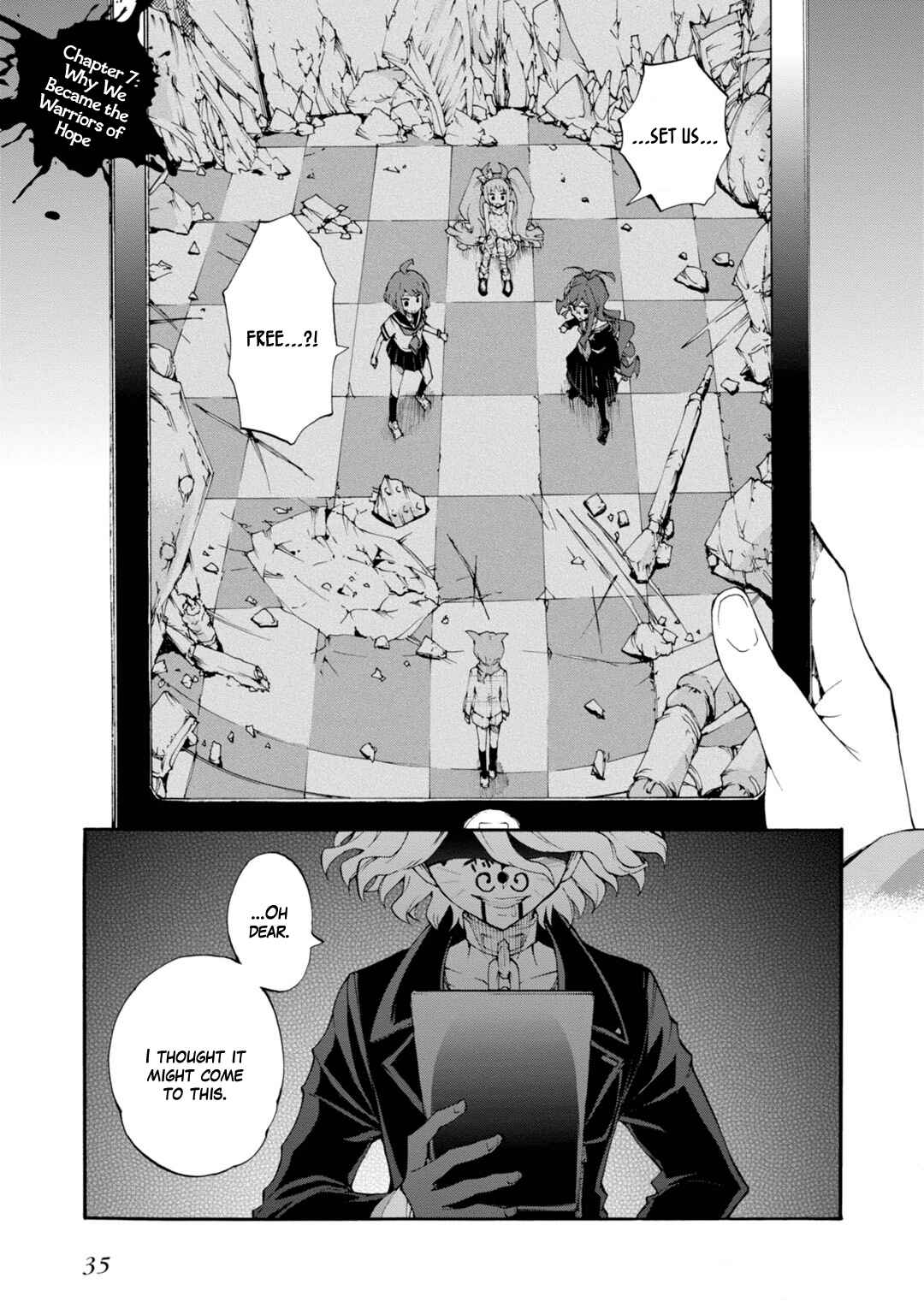 Page 1 Chapter 7 Zettai Zetsubou Shoujo - Danganronpa Another Episode - Genocider Mode