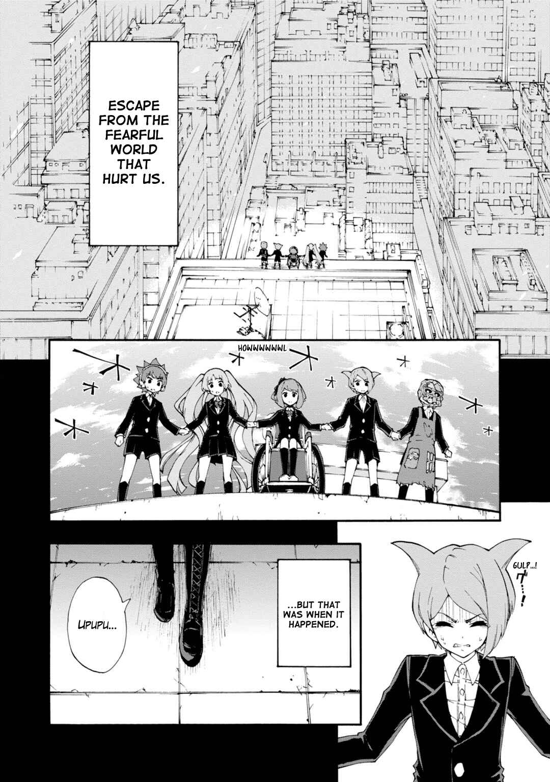 Page 12 Chapter 7 Zettai Zetsubou Shoujo - Danganronpa Another Episode - Genocider Mode