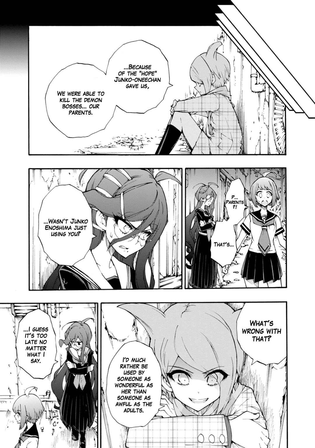 Page 17 Chapter 7 Zettai Zetsubou Shoujo - Danganronpa Another Episode - Genocider Mode