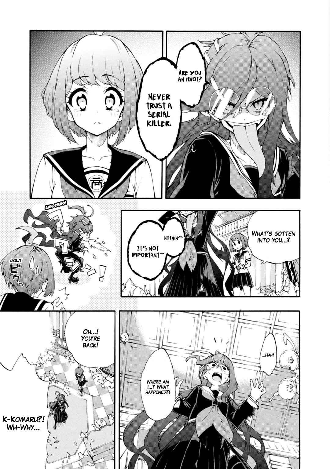 Page 30 Chapter 6 Zettai Zetsubou Shoujo - Danganronpa Another Episode - Genocider Mode